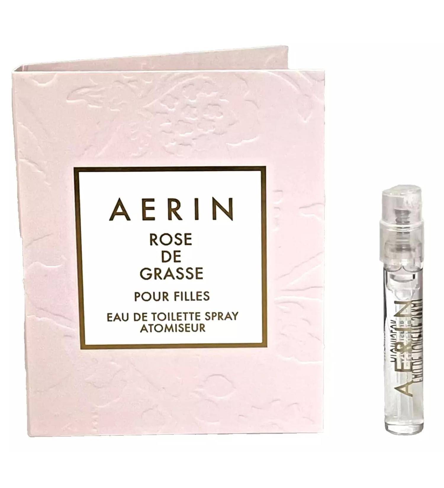 AERIN Rose De Grasse Pour Filles Eau De Toilette Spray Atomiseur Sample Vial 1.5ml/.05 fl oz