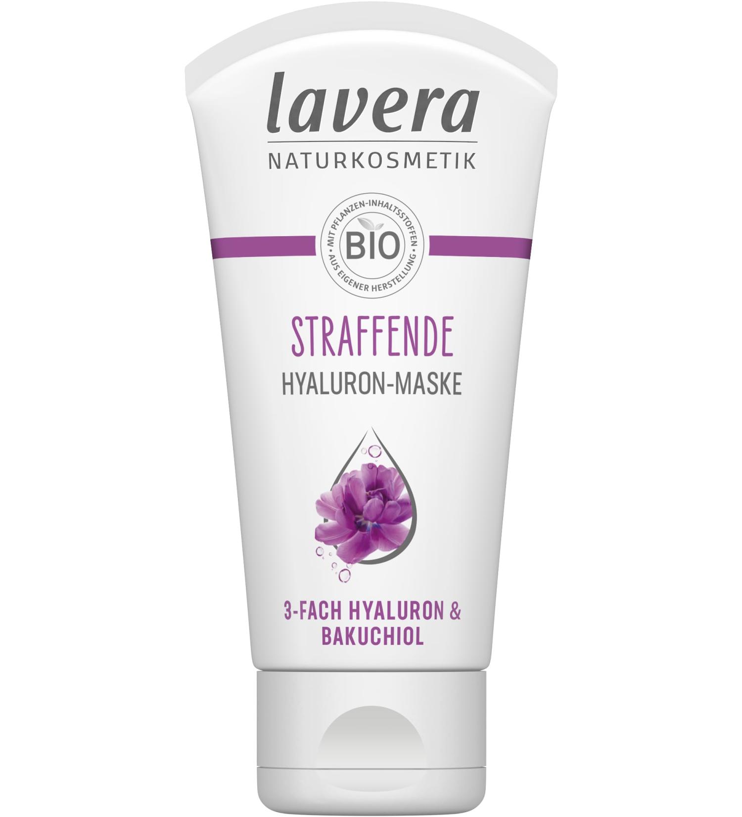 Lavera Hyaluron Mask 50ml - Vegan Natural Cosmetics with Triple Hyaluron & Bakuchiol for Moisture Care & Fresh Complexion | Shop Now! - Buy Online on GoSupps.com