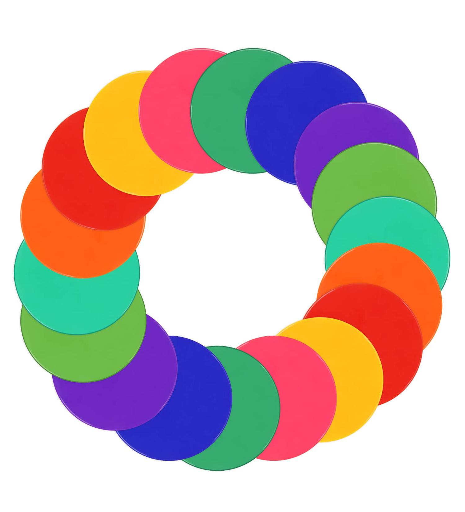 10 SIFENYU Spot Markers - 18 Rubber Agility Dots for Sports Training - Buy Online on GoSupps.com