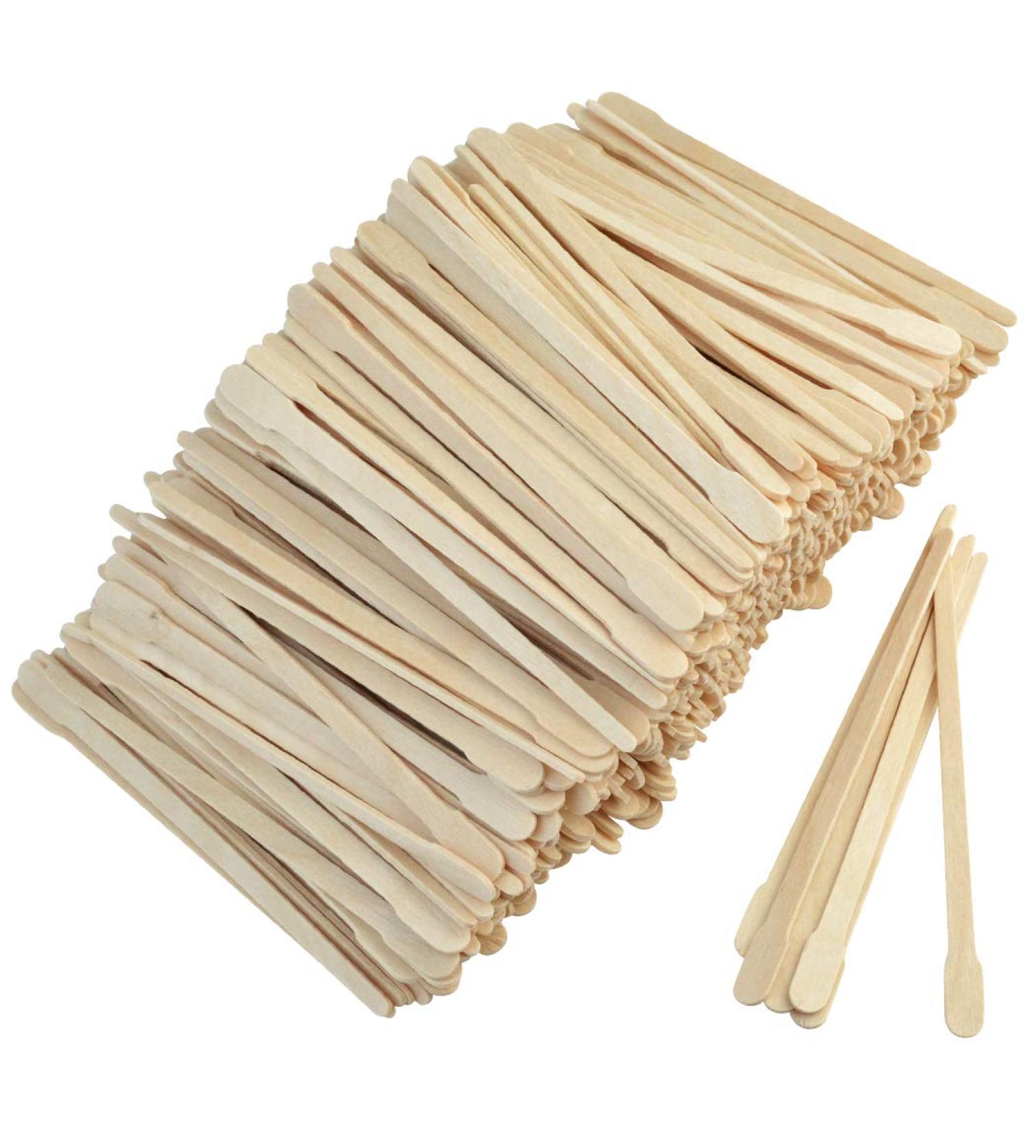 1000 Pcs Wax Wood Sticks - Premium Waxing Applicators for Hair Body Eyebrow & Nose Hair Removal - Fast International Shipping - Buy Online on GoSupps.com