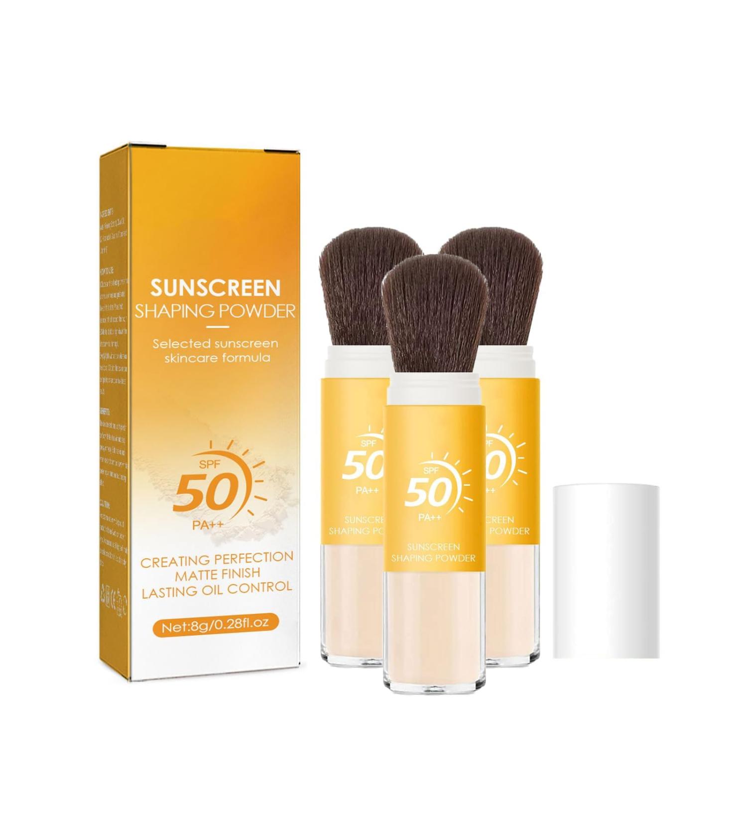 EXQST SPF 50 PA++ Face Powder Intense Sunscreen Long Lasting Waterproof Sun Stick Powder Sunscreen Oil Control Natural Matte - Buy Online on GoSupps.com