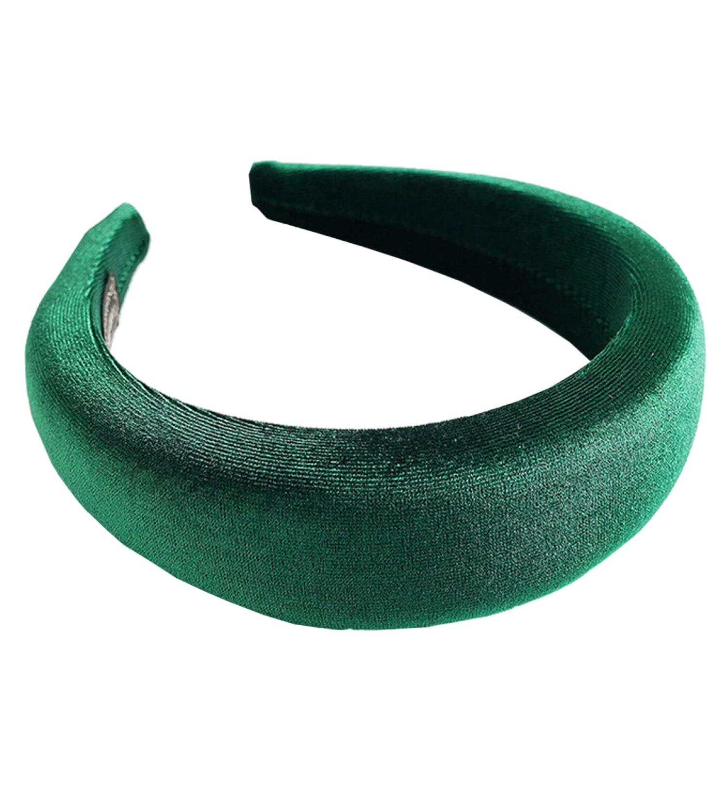 scicent Velvet Wide Headbands for Women Soft Head Band for Women Girls Fashion No Slip Headband Hair Accessories - Green - Buy Online on GoSupps.com