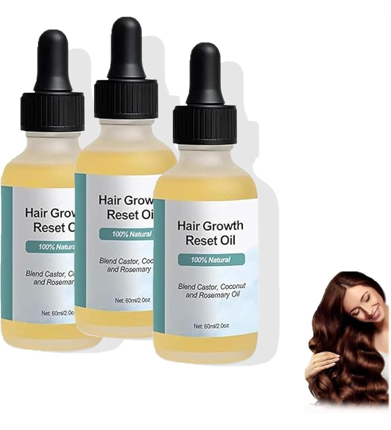 Nuvi Huile de croissance des cheveux huile de croissance et de r initialisation des cheveux s rum de croissance des cheveux 100 % naturel pour masque paississant et traitement de la perte de 3 pi ces. - Buy Online on GoSupps.com