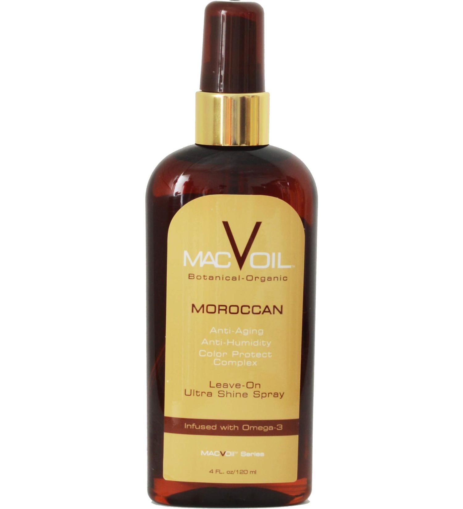 Macvoil Moroccan Leave-On Ultra Shine Conditioner Spray | Nourishing Hair Treatment - Buy Online on GoSupps.com