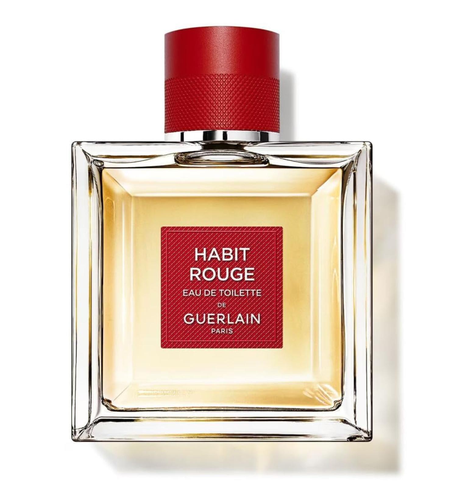 Guerlain HABIT ROUGE EDT SPRAY 3.3 OZ (NEW PACKAGING) - Buy Online on GoSupps.com
