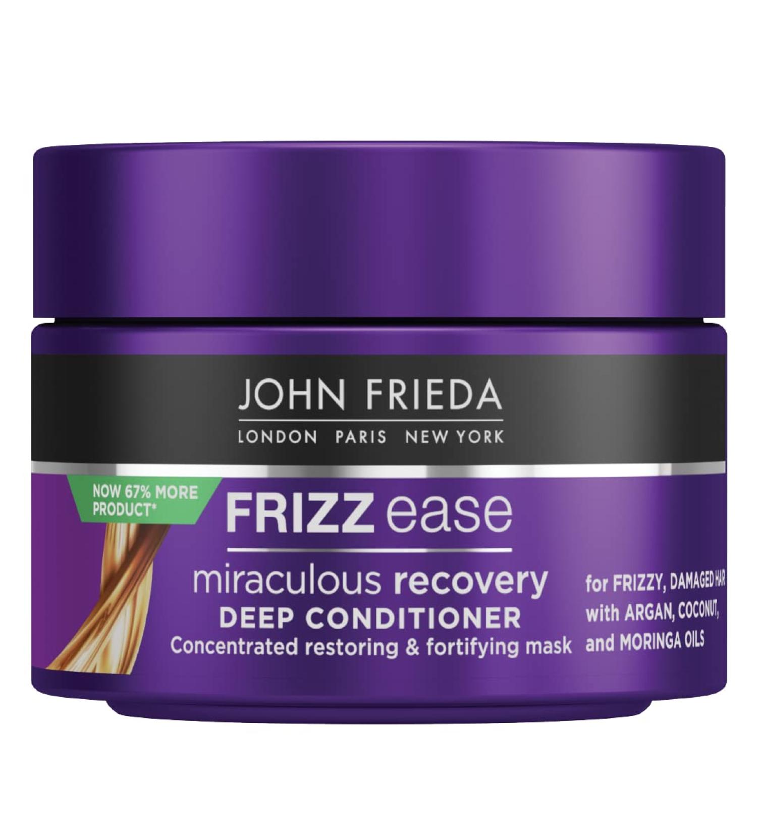 Frizz Ease Miraculous Recovery Deep Conditioning Hair Mask 250ml - White - Buy Online on GoSupps.com