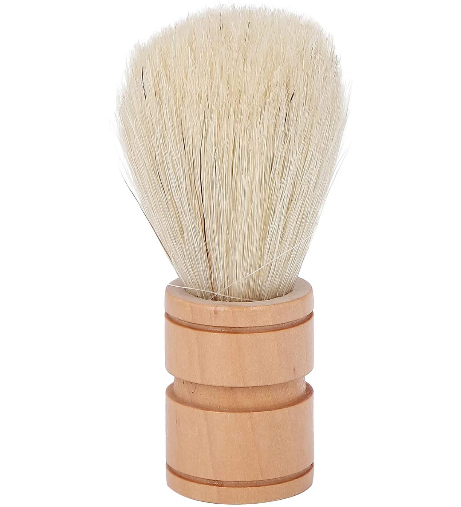 U-M PULABOSoft Hair Beard Shaving Brush Male Portable Care Brush Beauty Tool Lightweight Portable Slip Handle for Cream Foam Professional Salon Tool As Shown - Buy Online on GoSupps.com