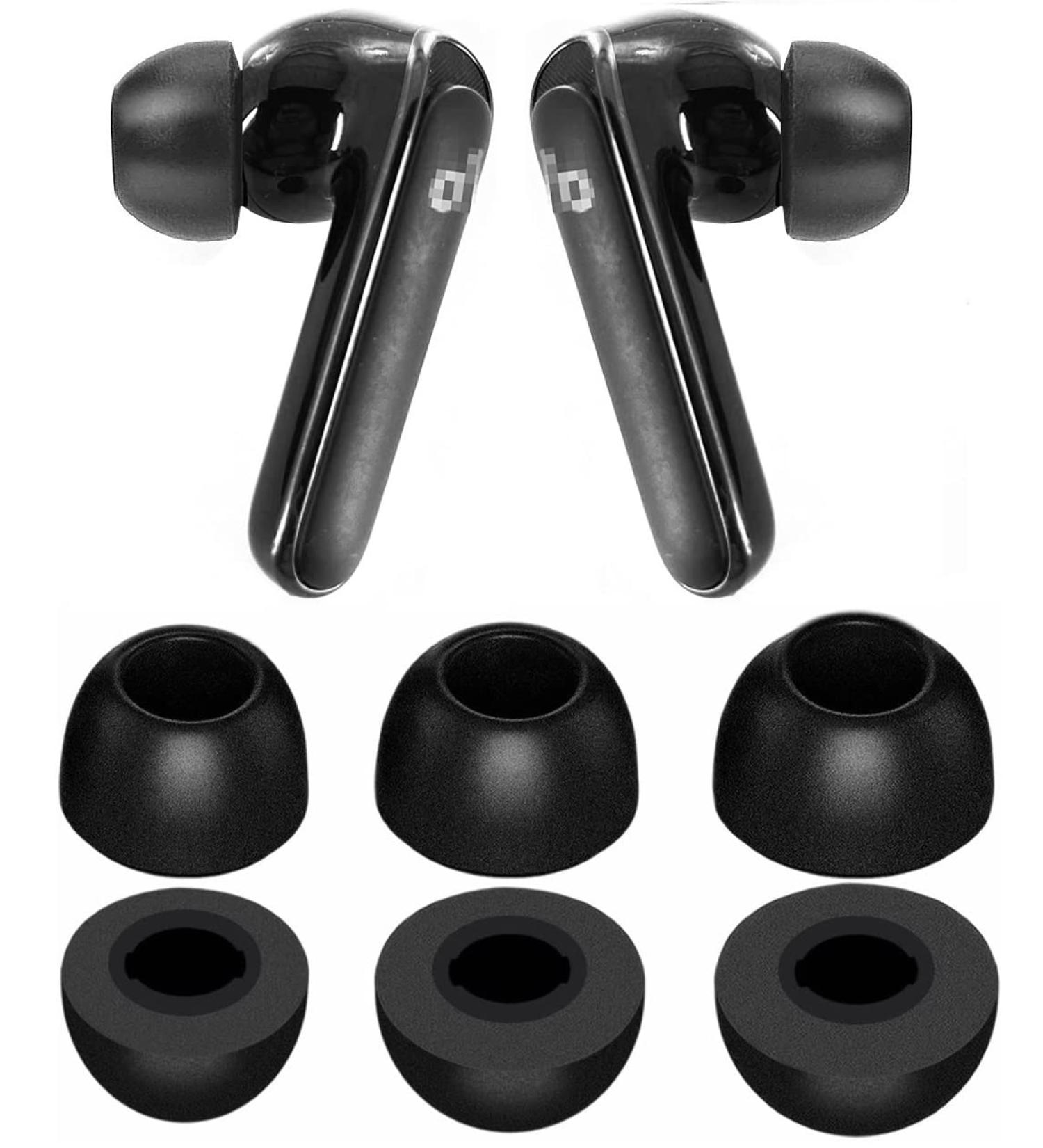 BLLQ Memory Foam Earplugs for Anchor Soundcore P2/P3 - Perfect Fit Comfortable Noise Isolation LMS 3 Sizes Black SC - Buy Online on GoSupps.com