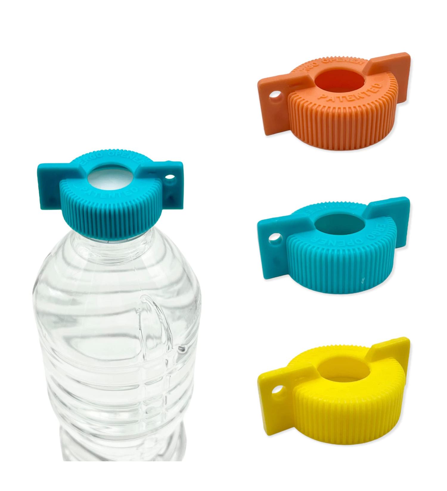 3-Pack ERGO OPENER for Arthritis Sufferers & Seniors | Easy Twist-Off Water Bottle Opener Tool | Carpal Tunnel Relief | Made in USA | 25.5mm-28mm - Buy Online on GoSupps.com