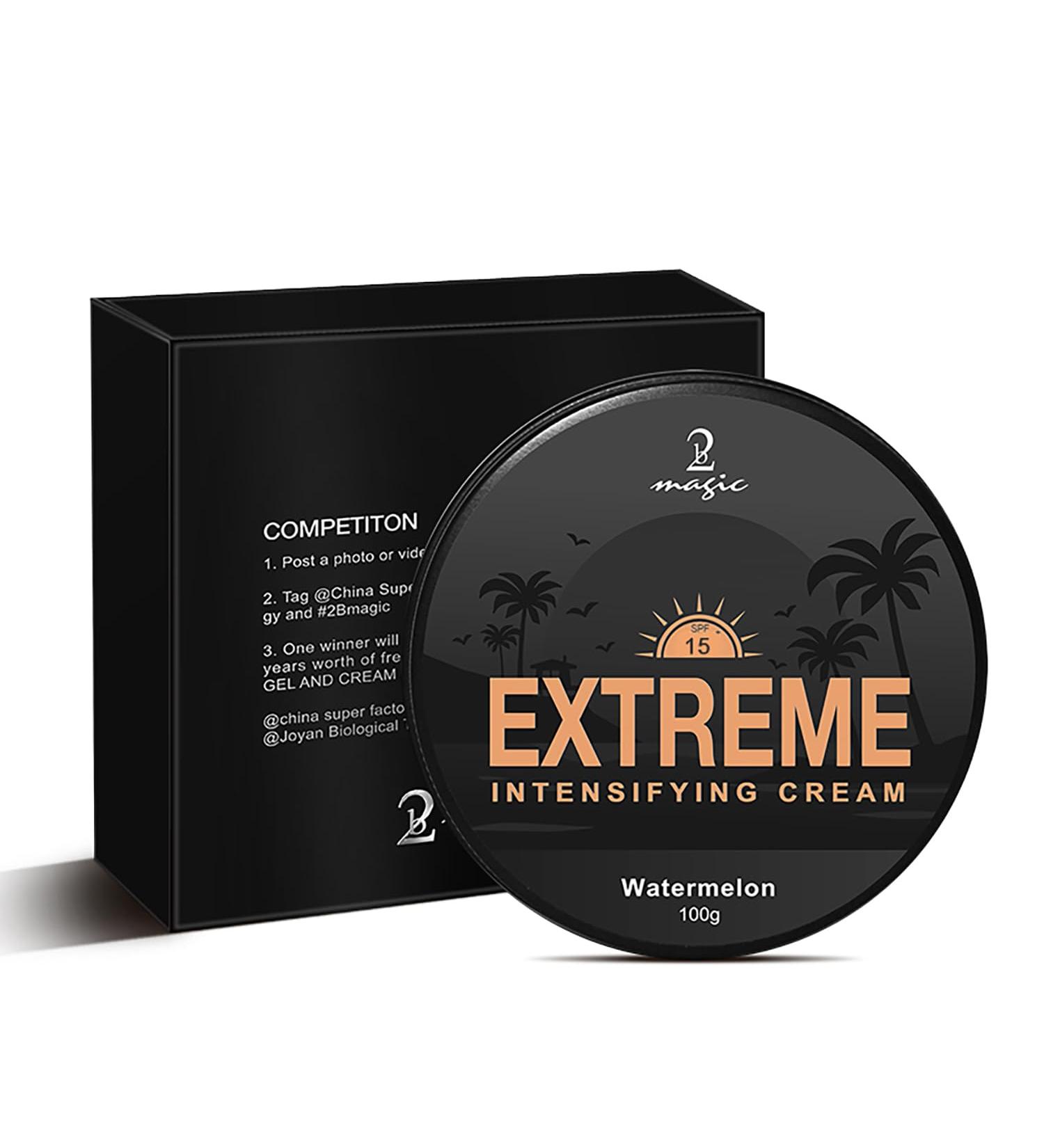 Intensive Tanning Cream - Self Tanning Accelerator Gel for Outdoor & Tanning Beds | Watermelon Scent - Buy Online on GoSupps.com