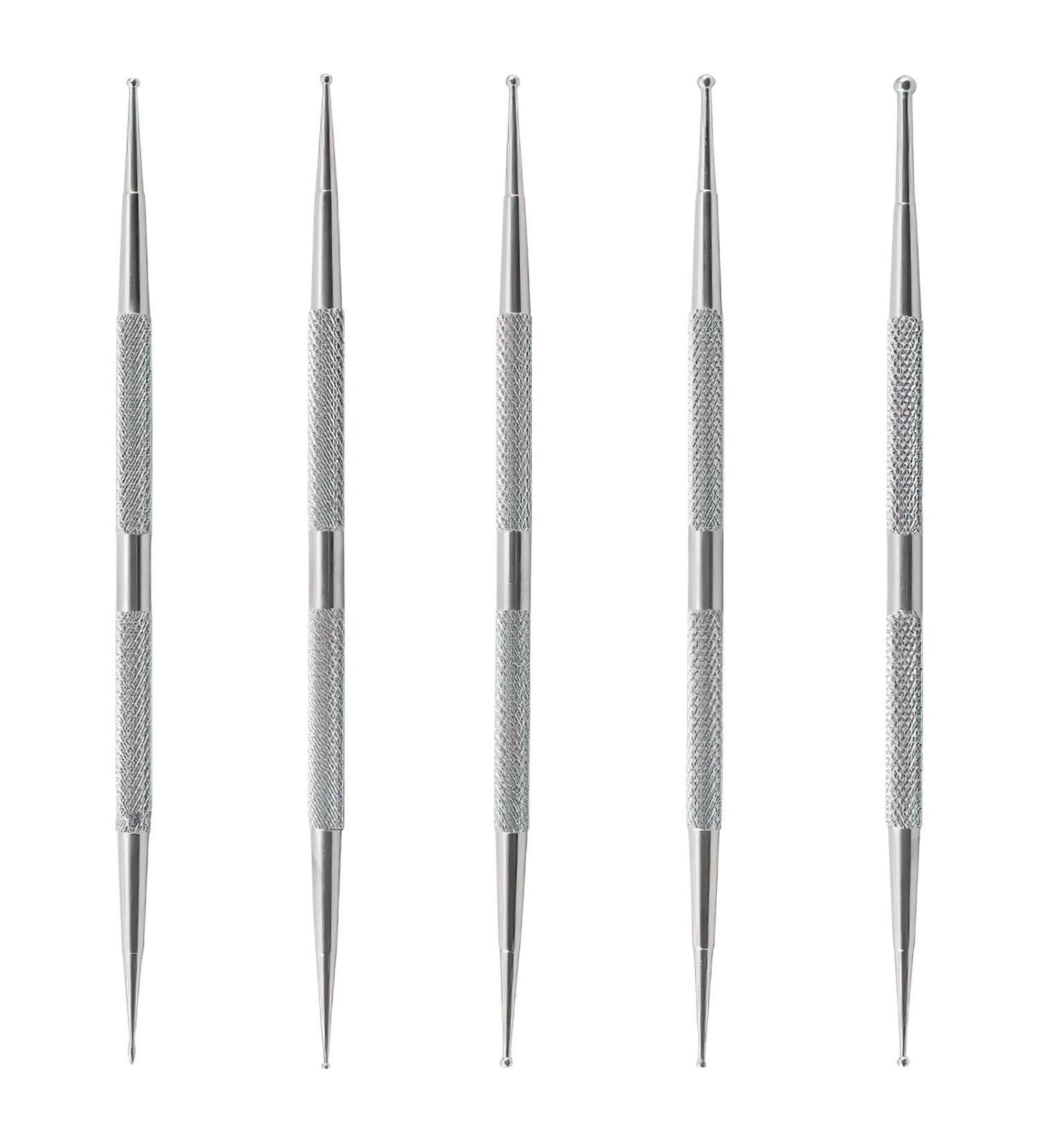 5-Piece Acupressure Pen Set | Meridian Massage Pencil - 1/2/2.5/3mm Acupressure Tools | 12.6cm Relief & Wellness - Buy Online on GoSupps.com