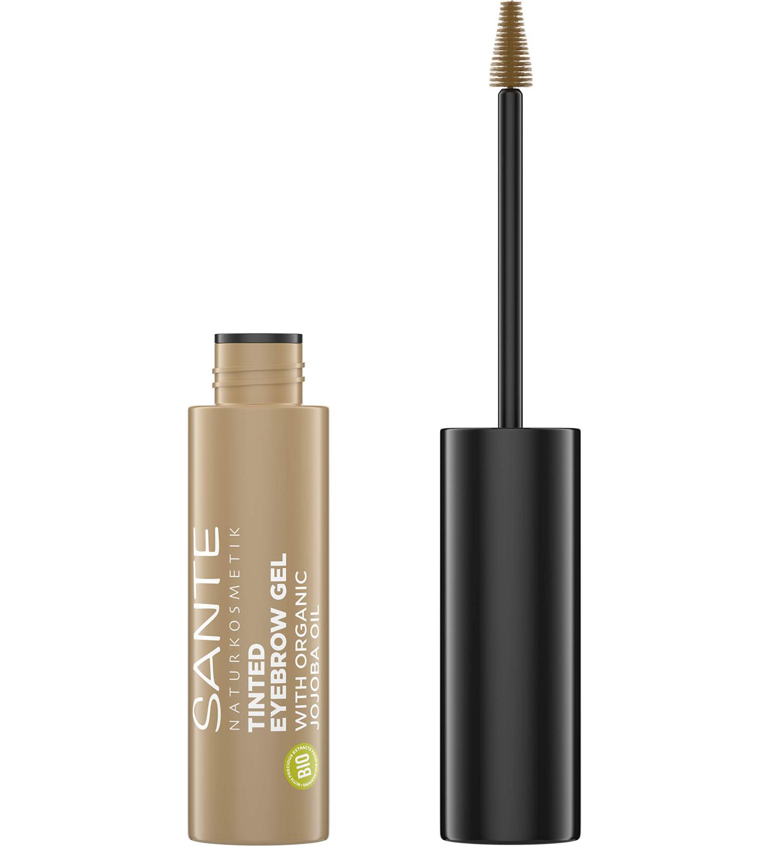  Sante Naturkosmetik Sante Naturkosmetik Tinted Eyebrow Gel 01 Blondie Liquid mascara for light eyebrow color reshapes eyebrows and fills in gaps 3.5 ml - Buy Online on GoSupps.com
