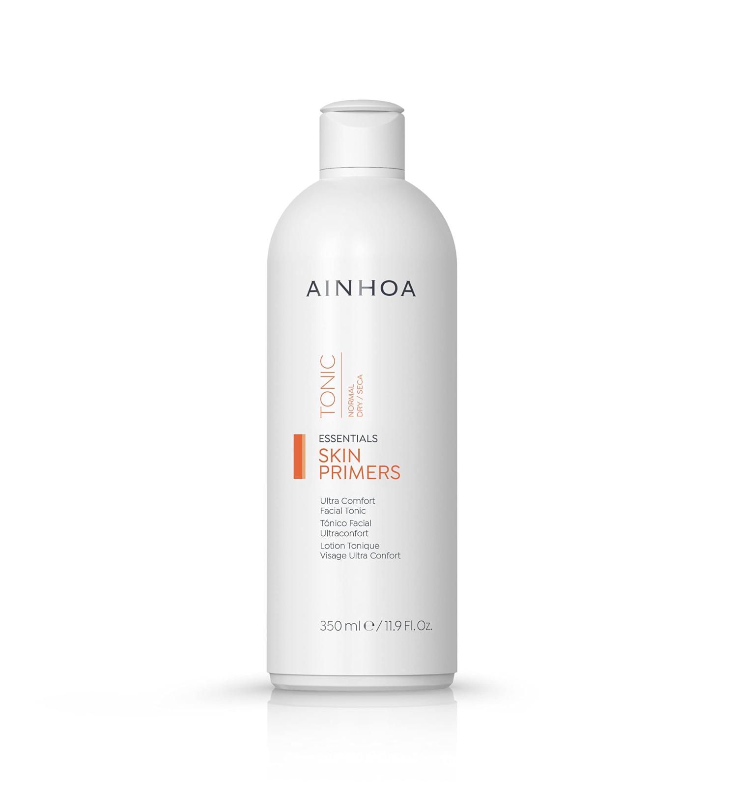 AINHOA UltraComfort facial water 350 ml tonic with rice extract and hyaluronic acid perfumefree