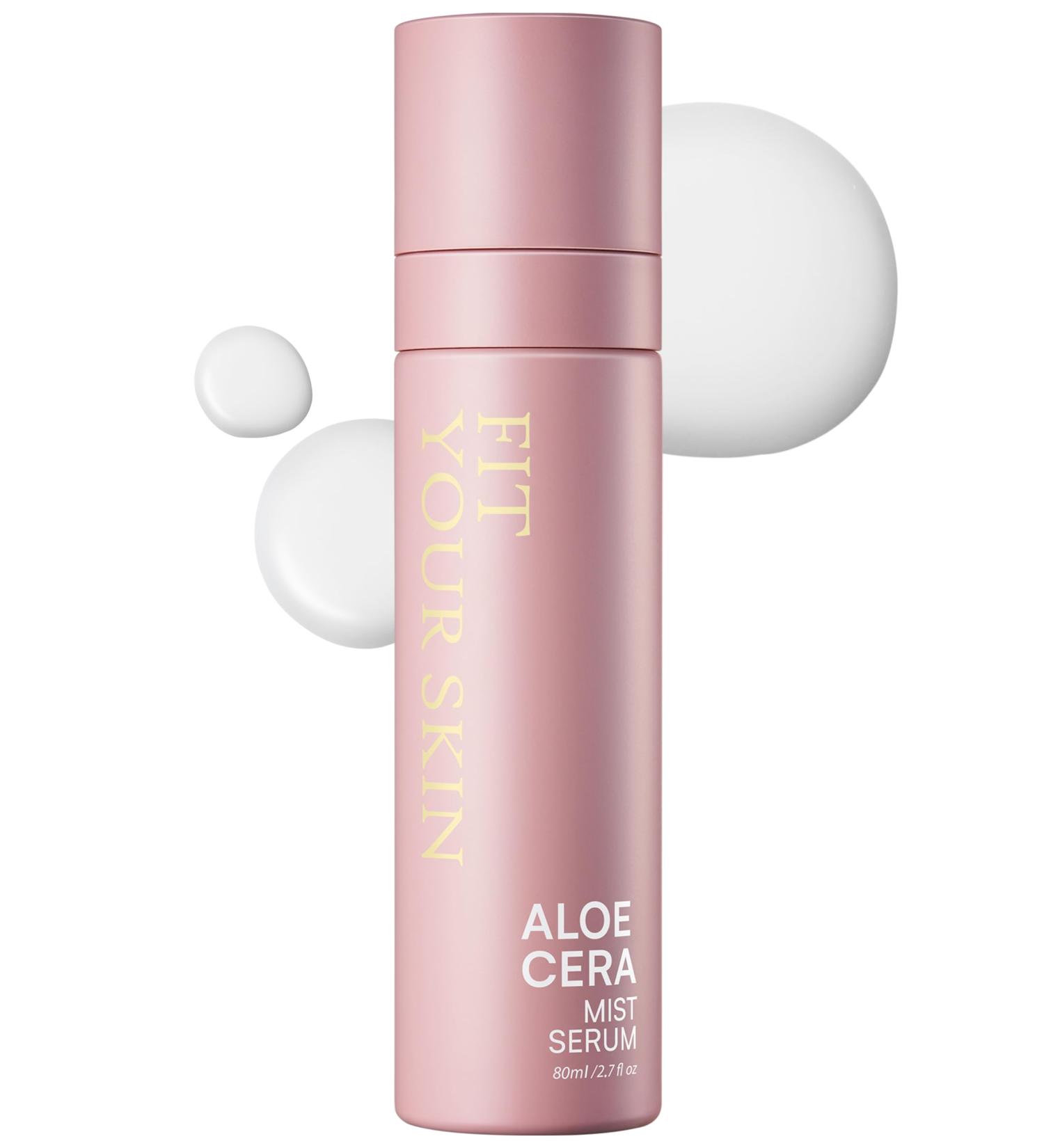 Aloe Cera Mist Serum | Vegan Hydrating Face Spray with Aloe Vera & Ceramide for Dry Skin | Refreshing Herbal Citrus Mist - 2.7 fl. oz - Buy Online on GoSupps.com