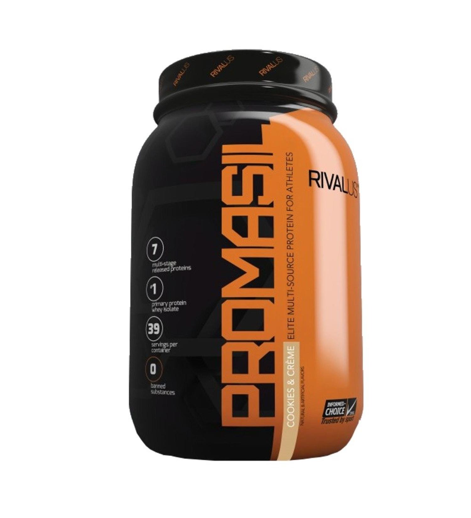 PROMASIL Whey Isolate (Cookies & Cream - 1137 gr / 2.5 LBs)