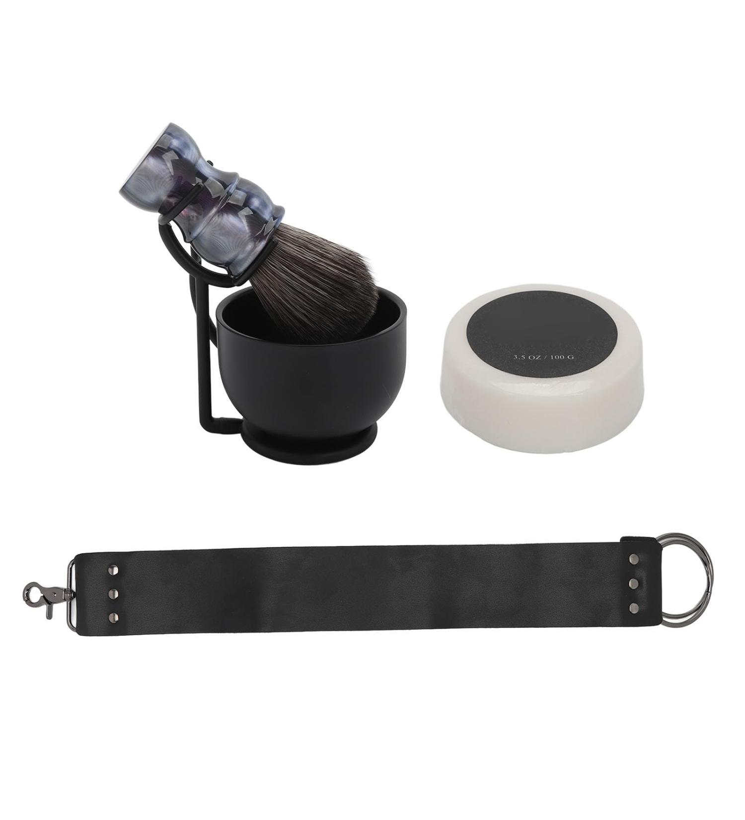 Premium Beard Brush Bowl Set - ZPremium Grooming Kit for Men | Balanced Stand & Reliable Brush - Buy Online on GoSupps.com