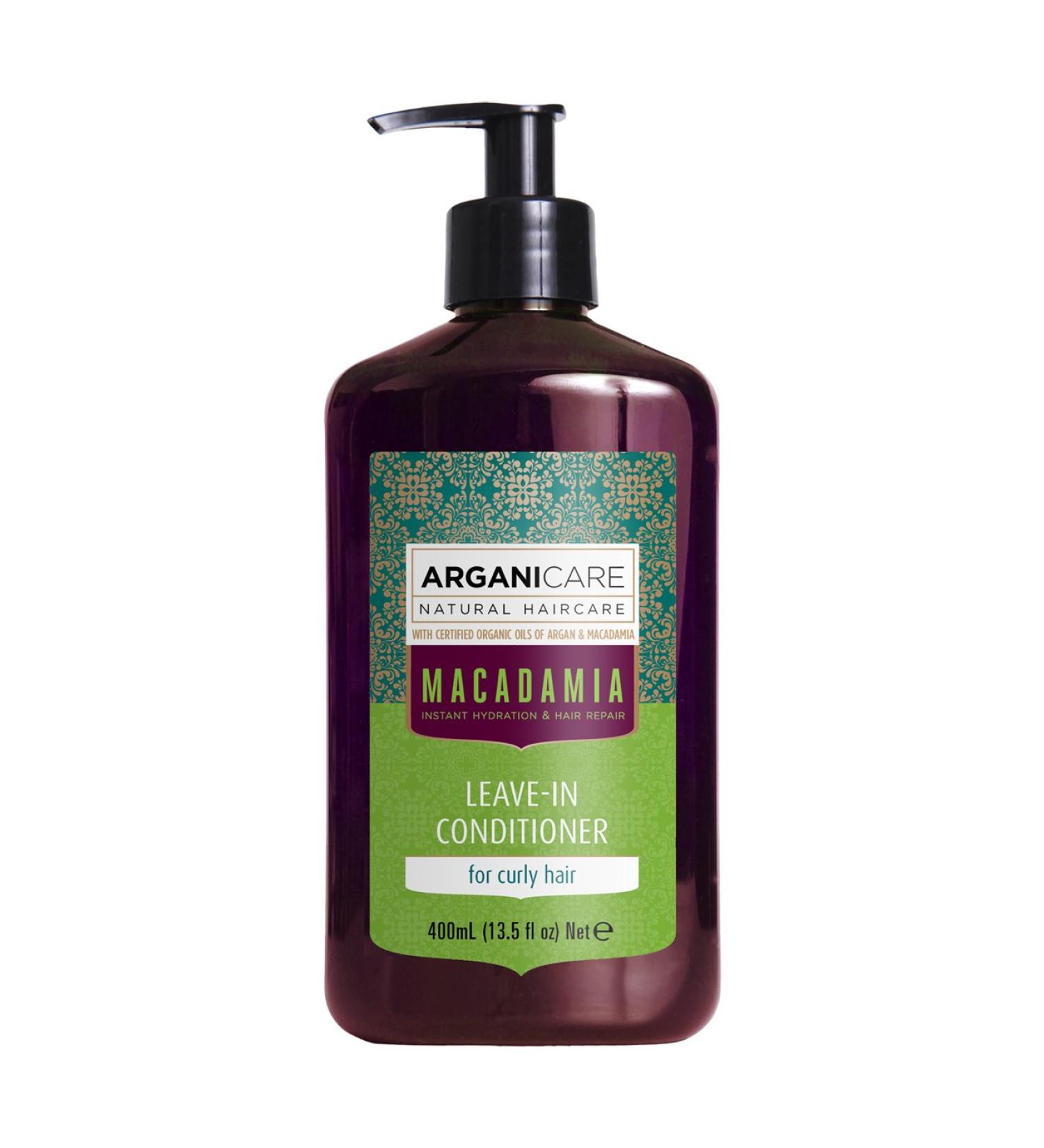 ArganiCARE Conditioner without rinsing Macadamia For Curly Hair 400 ml