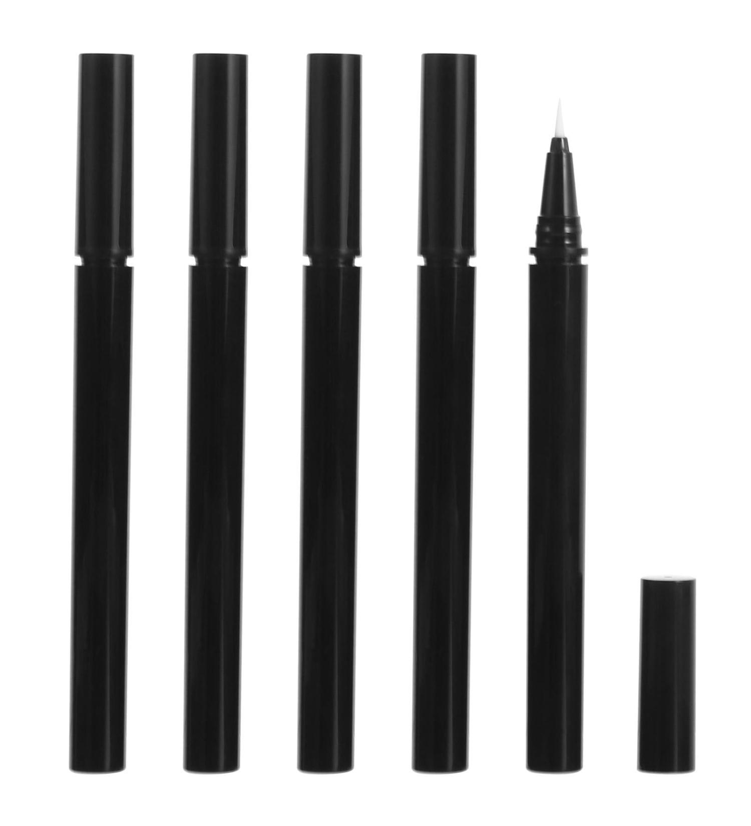 TOYANDONA Lot de 3 Tubes D Eyeliner Liquide Vides 1 Ml Applicateurs Pinceaux Vari s Noirs Brillants Rechargeables et tanches pour Maquillage Professionnel et Usage Voyage - Buy Online on GoSupps.com