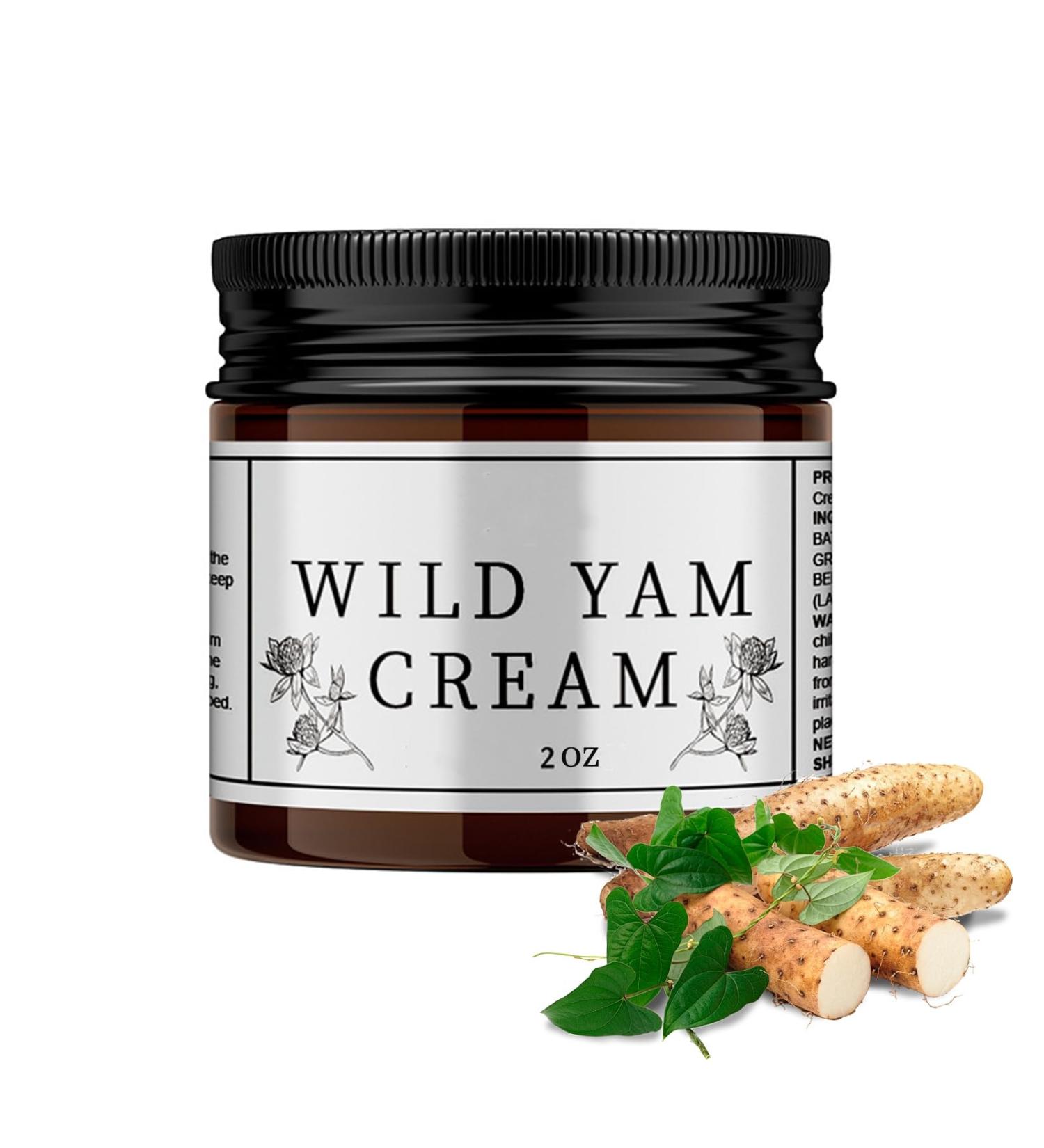 Wild Yam Cream for Menopause Organic Wild Yam Cream Hormone Balance Women Wild Yam Root Cream Skin Moisturizer Wild Yam Cream Organic Botanical Balancing Body Cream - Buy Online on GoSupps.com