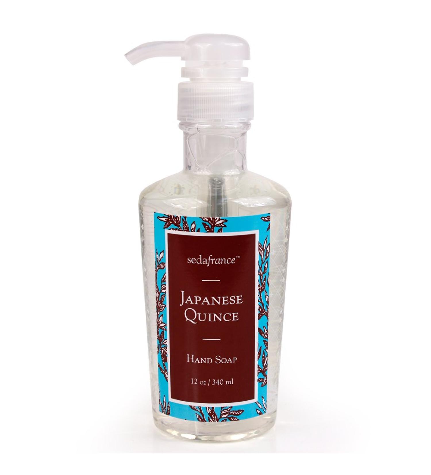 Seda France Classic Toile Liquid Hand Soap  Japanese Quince  12 Ounce quince 12 Ounce (Pack of 1)