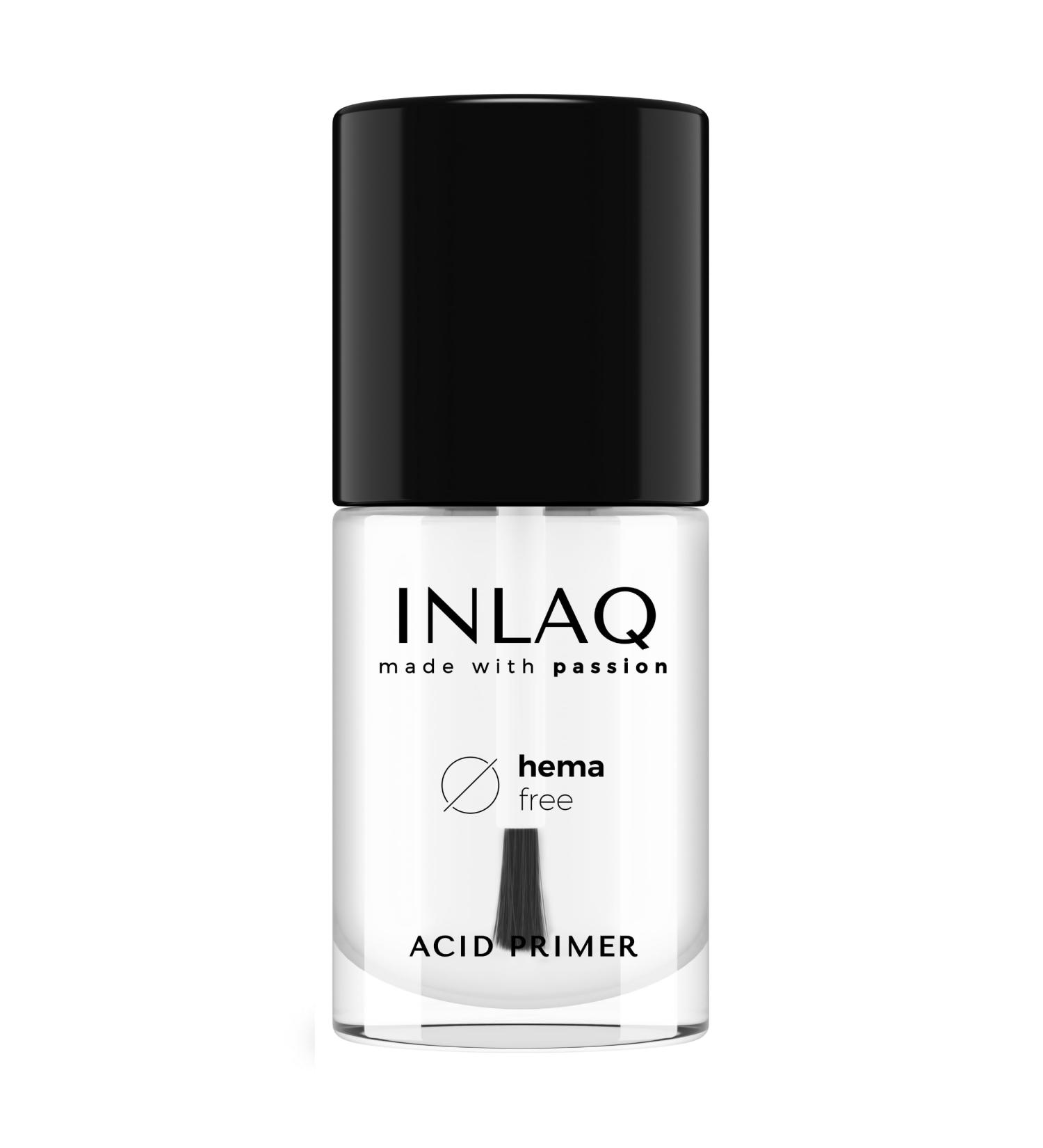 INLAQ HEMA Free Acid Primer for Gel Nails 7ml - Acid Primer Bonding Agent Gel Nails Acrylic Nails Nail Primer - Nail Primer Bonder Base Coat - Buy Online on GoSupps.com
