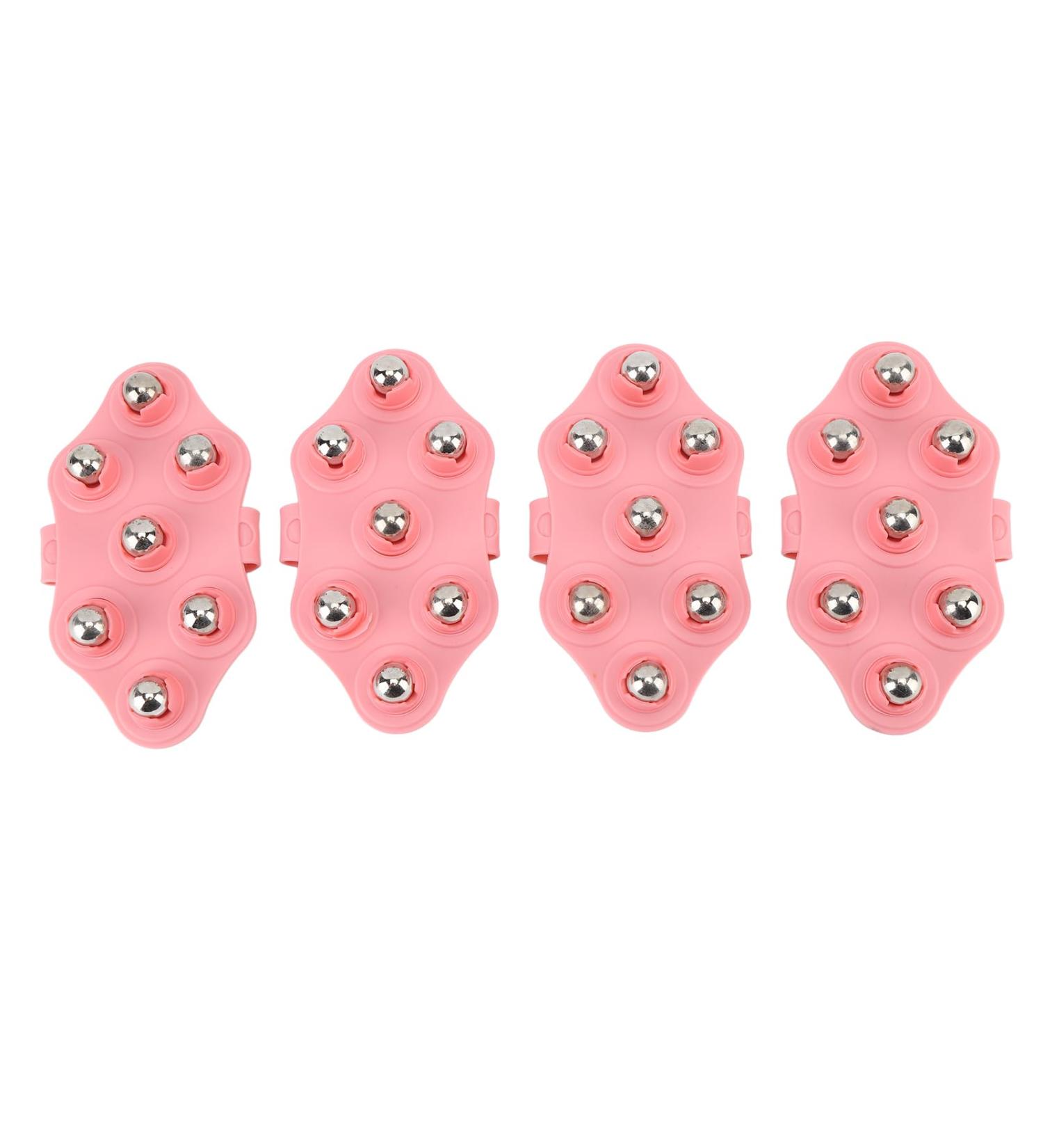 4-Piece Massage Shoe Set | Manual Glove Massage Device with 7 Magnetic Roller Balls for Muscle Neck & Joint Relief - Buy Online on GoSupps.com