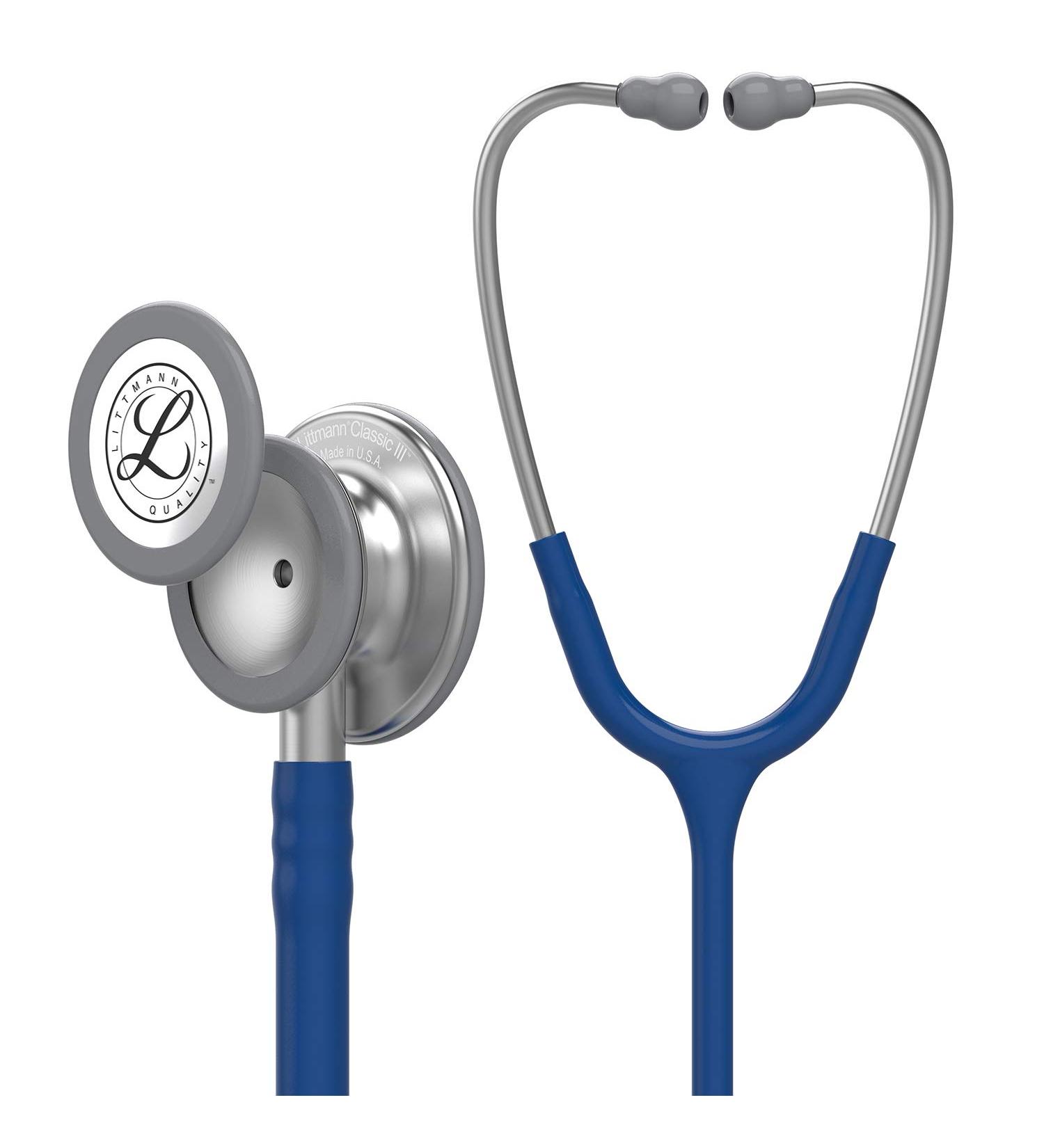 3M Littmann Classic III Stethoscope Navy Blue Tube 69cm 5622 - Standard Chestpiece - Single - Buy Online on GoSupps.com