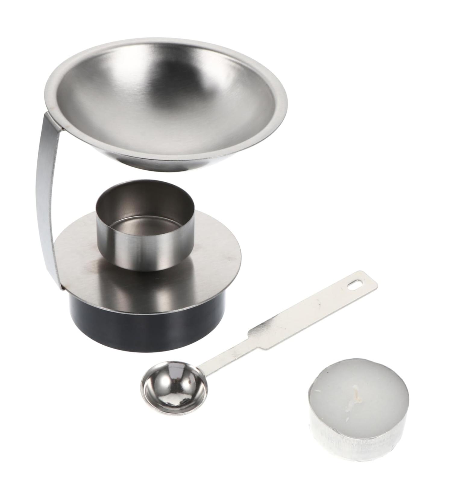 Buy Exceart Stainless Steel Wax Melting Stove Set - Ideal for Hair Removal & DIY Candle Making - Buy Online on GoSupps.com