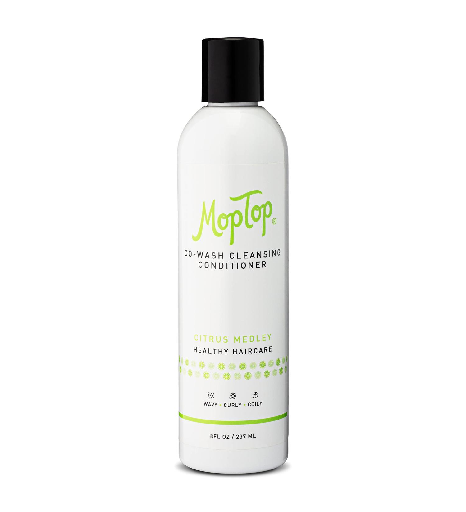 MopTop Cowash Cleansing Conditioner for Wavy, Curly & Kinky-Coily Hair - Color Treated/Natural Hair Moisturizer with Aloe, Sea Botanicals & Honey - Reduces Frizz, Boosts Moisture & Manageability - Buy Online on GoSupps.com