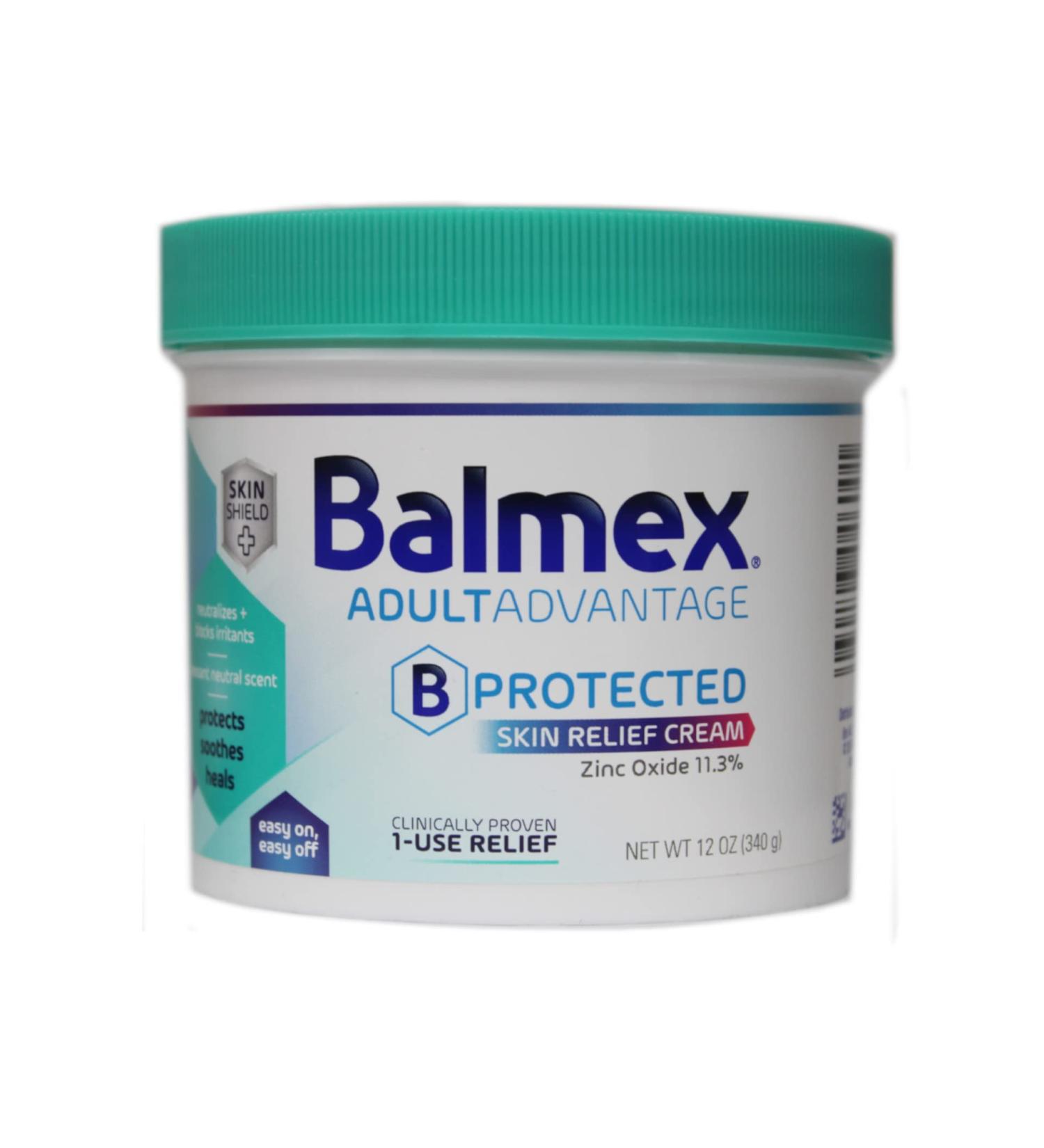 Balmex Adult Care Rash Cream 12 oz - Pack of 9 - Buy Online on GoSupps.com