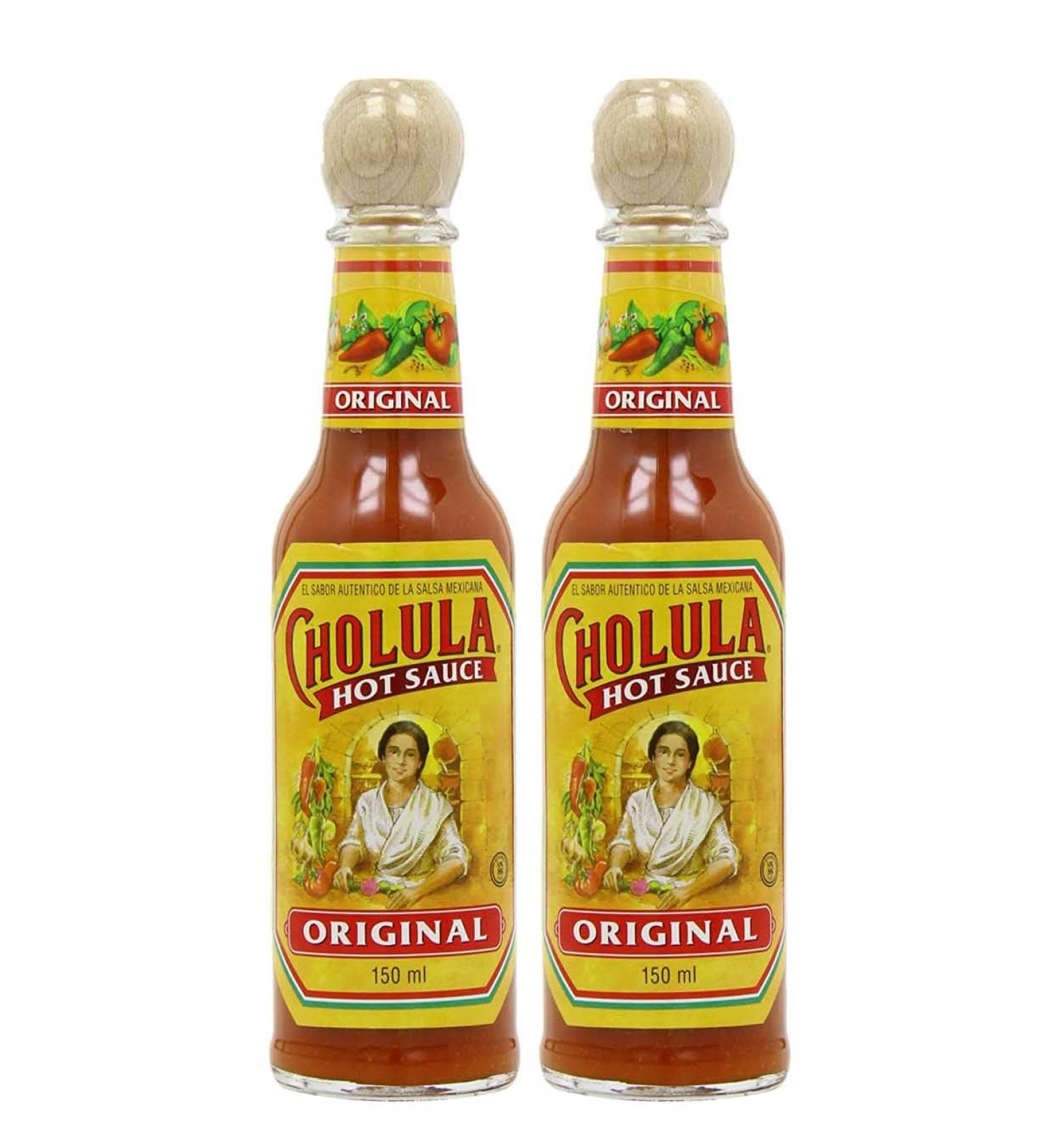 Cholula Mexican Hot Sauce Original 150ml - Pack of 2 - Buy Online on GoSupps.com