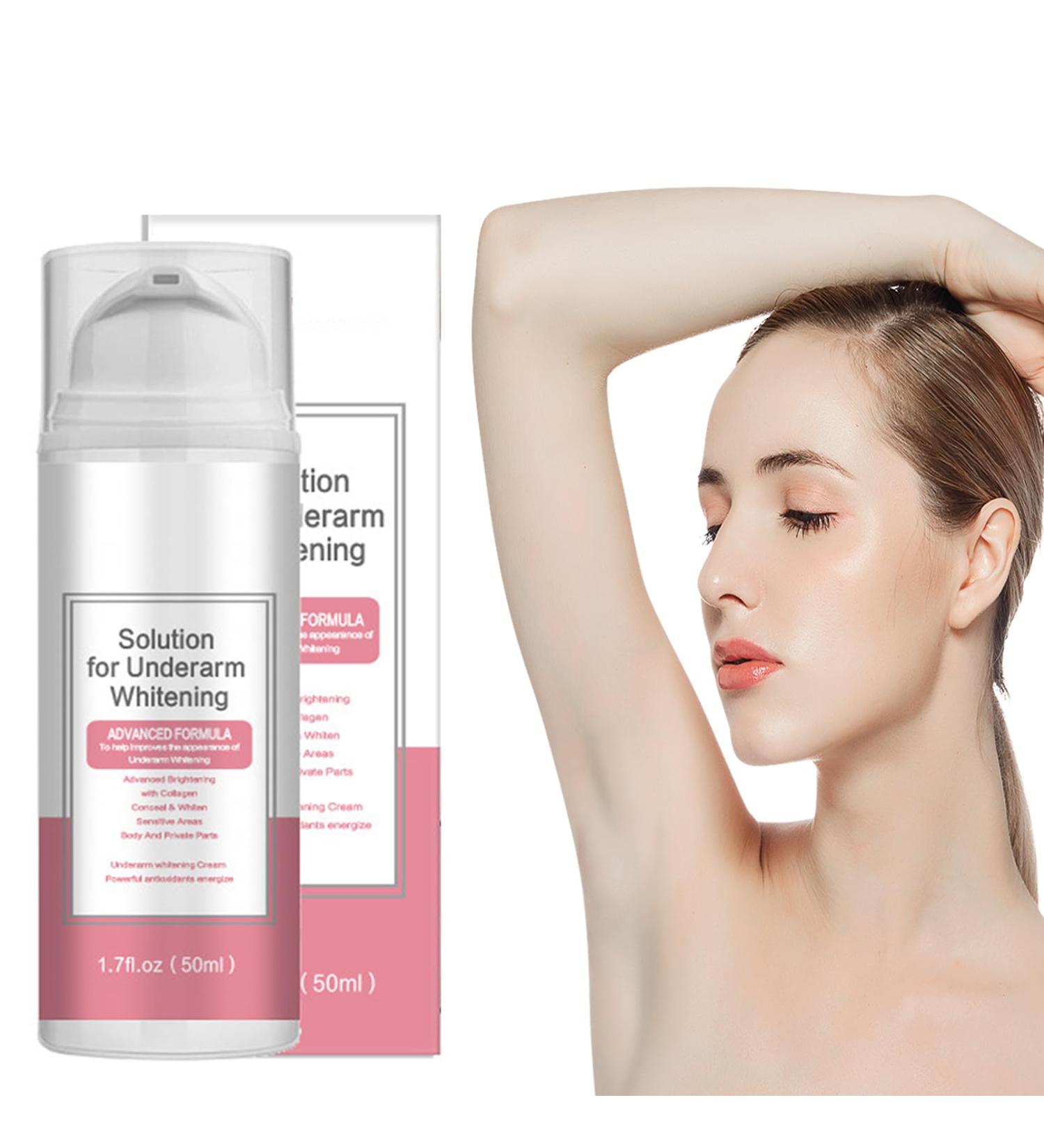 Nicotinamide Underarm Whitening Cream Body Whitening Cream Underarm Armpit Brightening Cream Fade Hyperpigmentation Skin Lightening Cream Dark Spot Corrector Cream for Neck Knee Bikini Armpit Joint - Buy Online on GoSupps.com