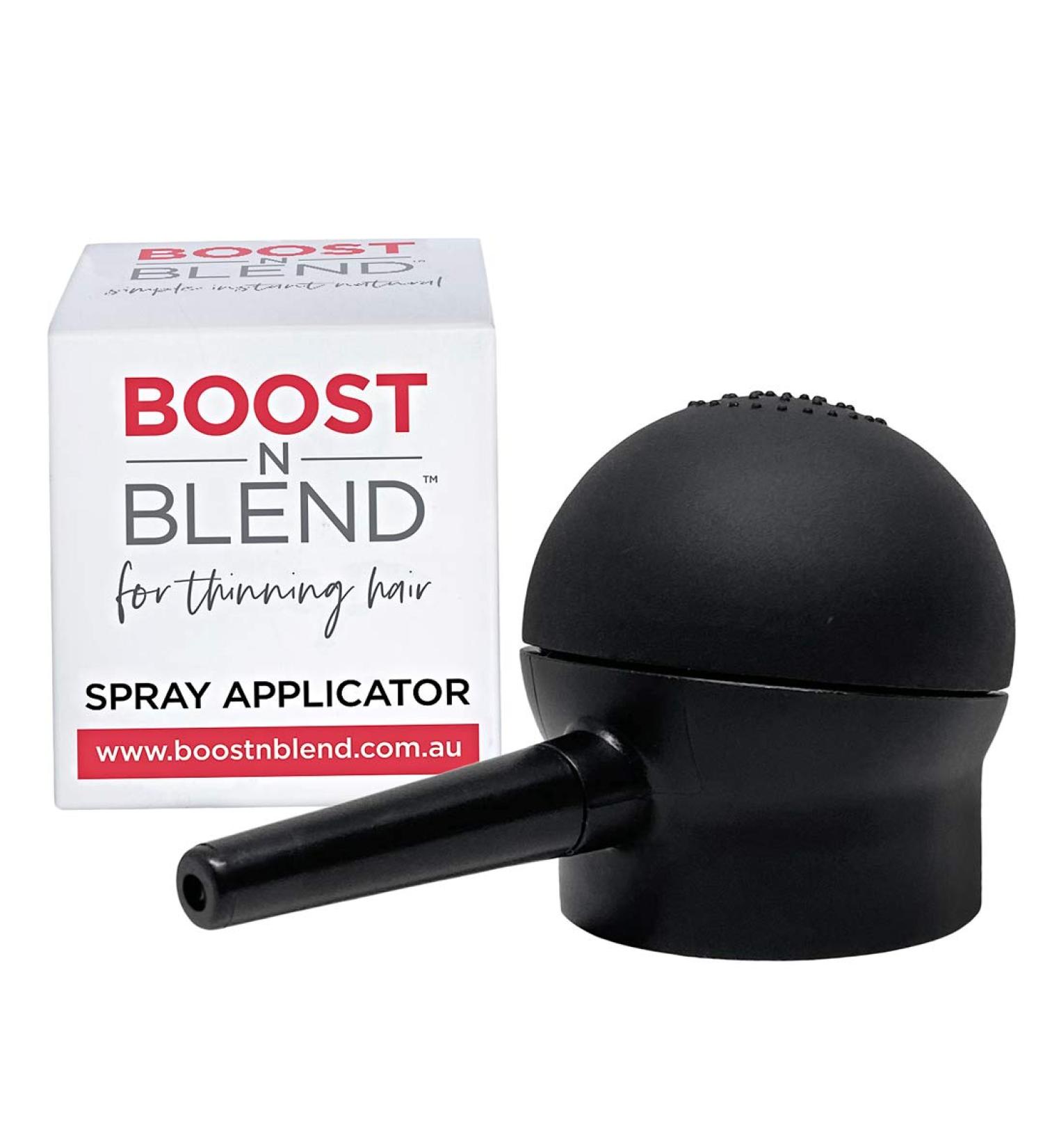 BOOST N BLEND Hair Fibres Applicator - Spray Applicator Pump Nozzle for Thinning Hair & Visible Scalp -Natural Hair Loss Concealer Tool for Women - Get Instantly Thick & Shiny Hair