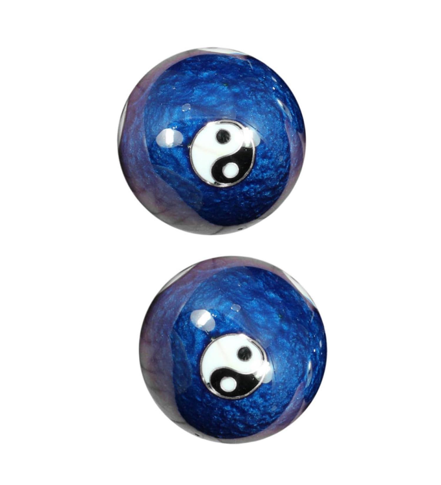 Hapinary Health Massage Handballs Set | Chinese Stress Balls & BAODING Massage Devices for Relaxation | International Shipping Available - Buy Online on GoSupps.com