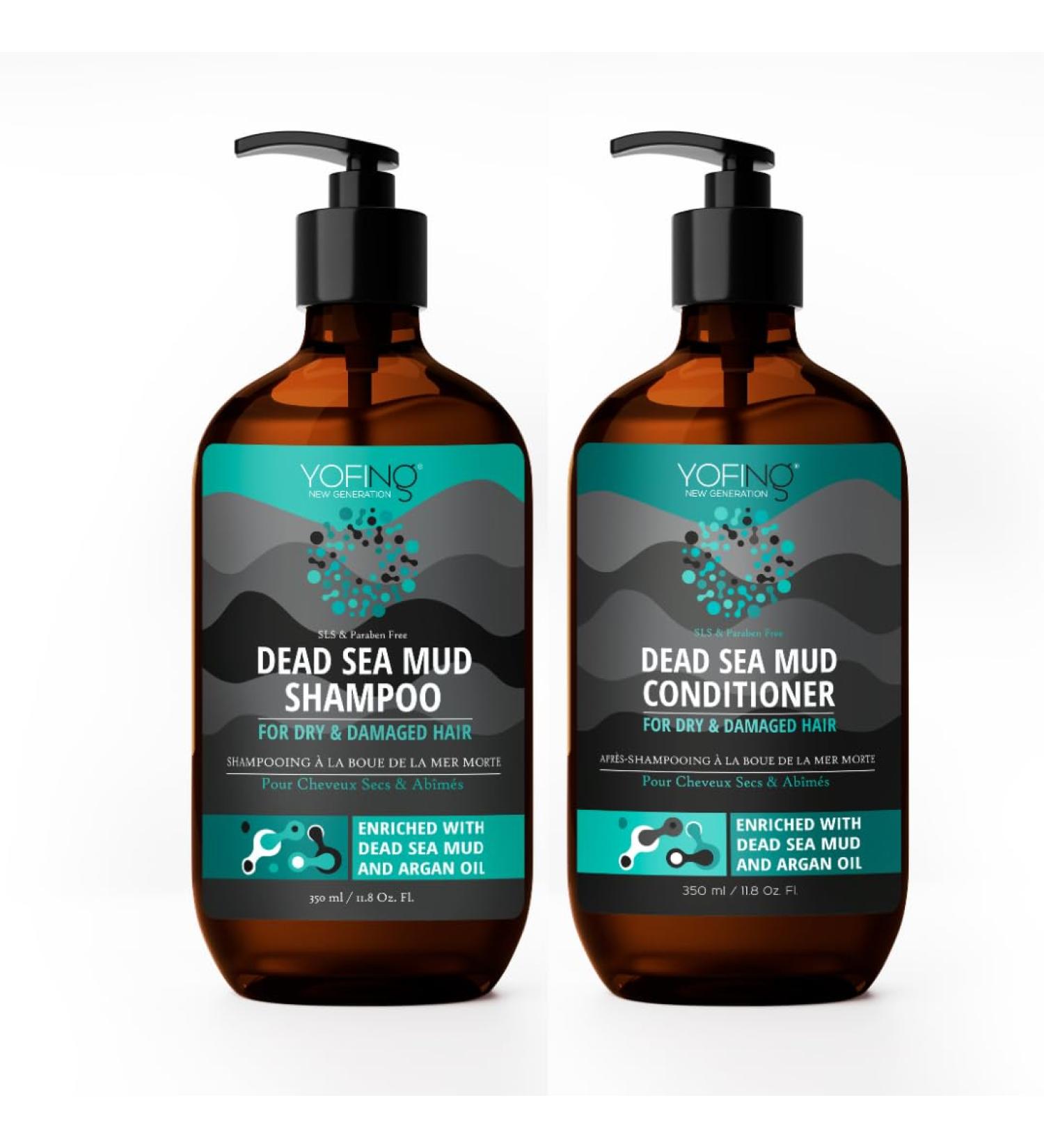 Boue de la Mer Morte Shampooing & Apr s-Shampooing - Anti-Chute et Anti-Pelliculaire Sans SLS Sans Parab nes - Buy Online on GoSupps.com