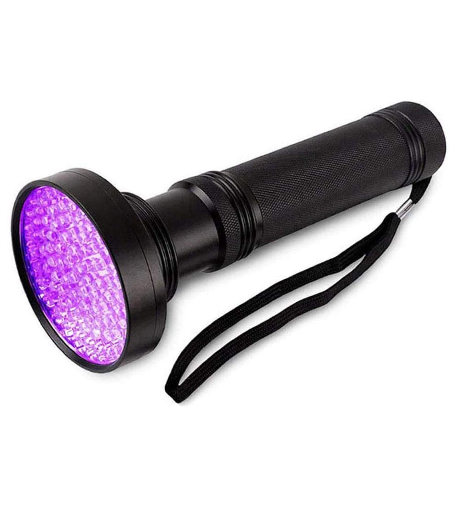 UV Light Torch Black Light 100 LED Ultraviolet Lamp Flashlight with UV Protection Glasses 395nm Led UV Flashlight Blacklight Torch Detector for Pet Urine Stains of Carpet/Floor Resin Camping Large - Buy Online on GoSupps.com