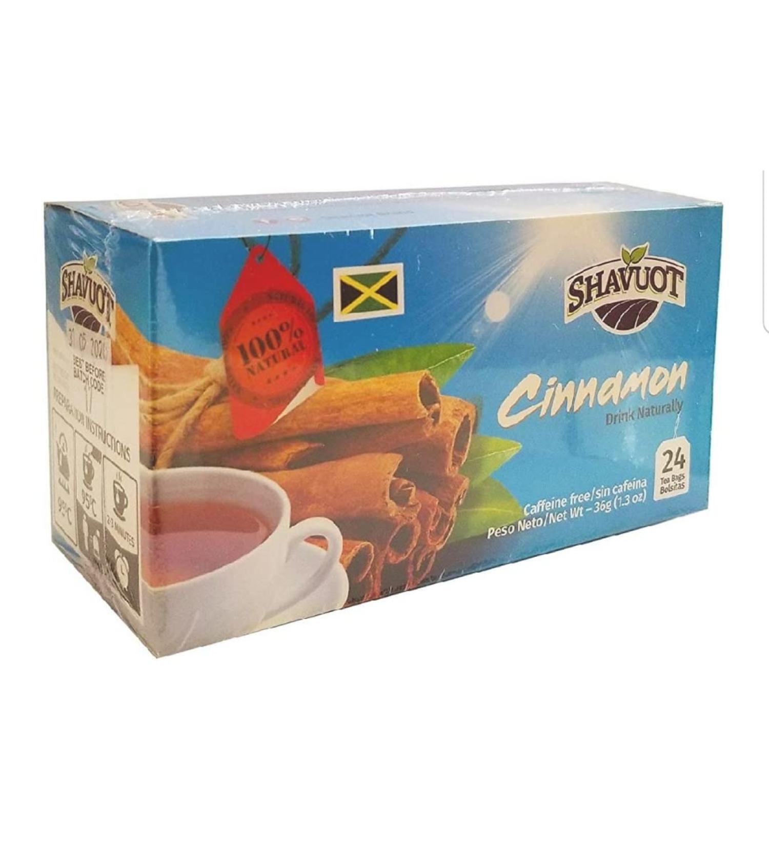 2 x Shavuot Cinnamon Tea 6 x 24 s