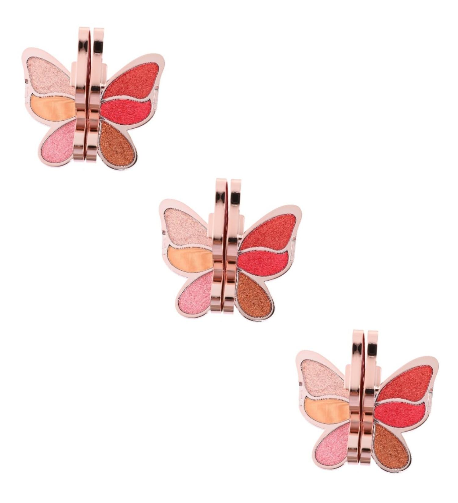 Beavorty 3 Pcs Eyeshadow Palette Cream Blush Eye Beauty Makeup Accessory Sequin Eyeshadow Girl Pearlescent - Buy Online on GoSupps.com