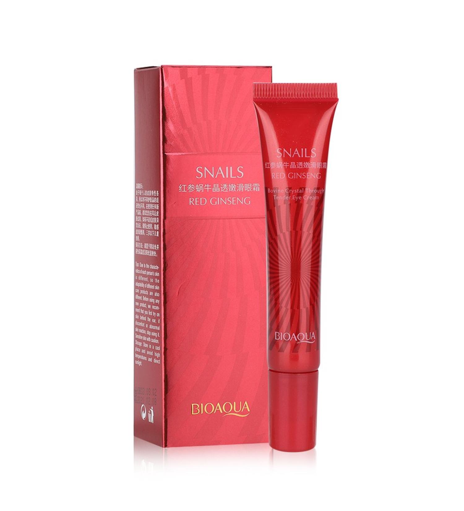 Buy Sonew Snail Repair Eye Cream - Ginseng Extract Eye Serum for Dark Circles Puffiness & Aging - Anti-Aging Skin Care Lotion - Buy Online on GoSupps.com