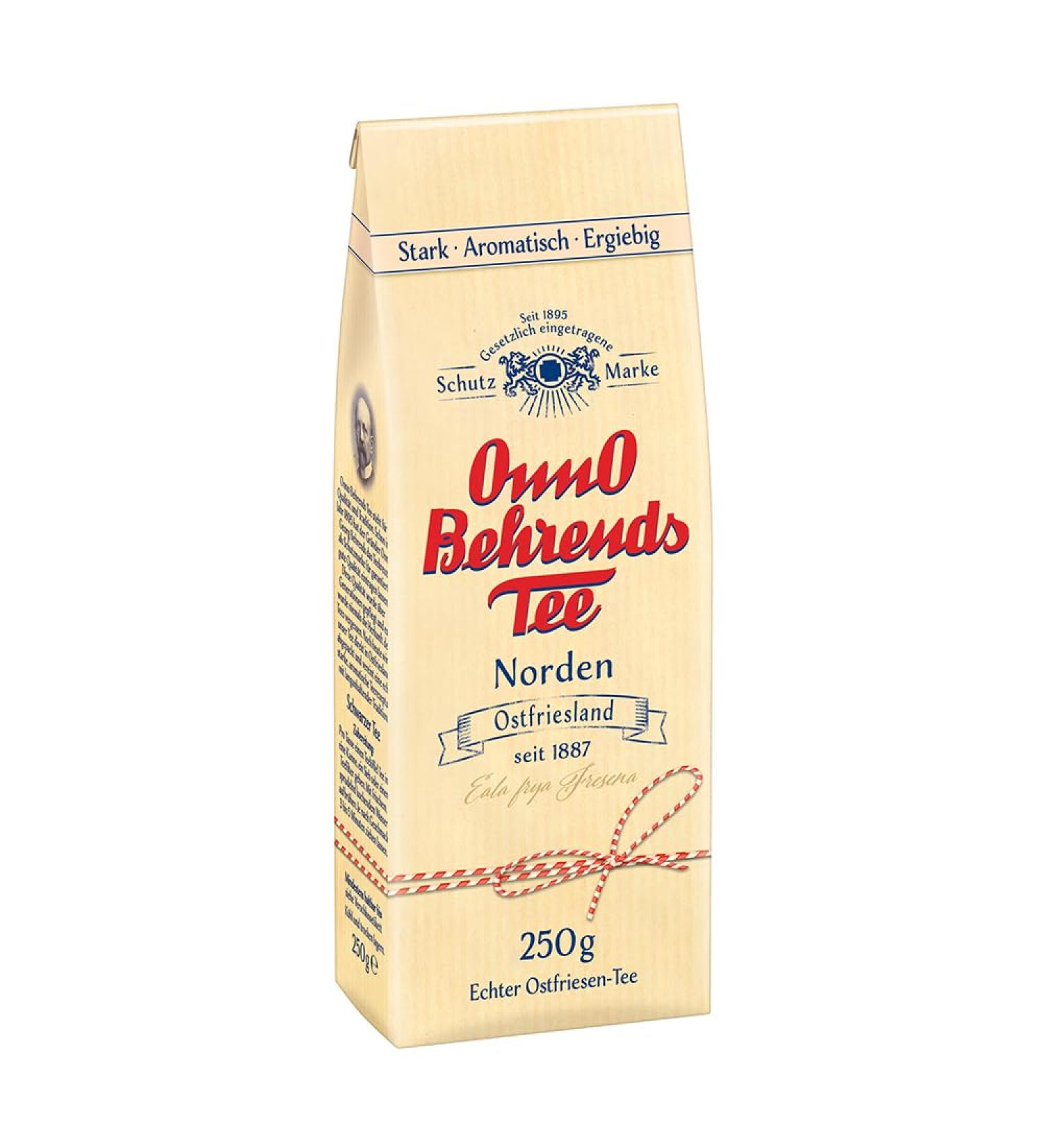Onno Behrends Tee Norden - Vegan & Gluten-Free Loose Tea 250g - International Shipping Available - Buy Online on GoSupps.com