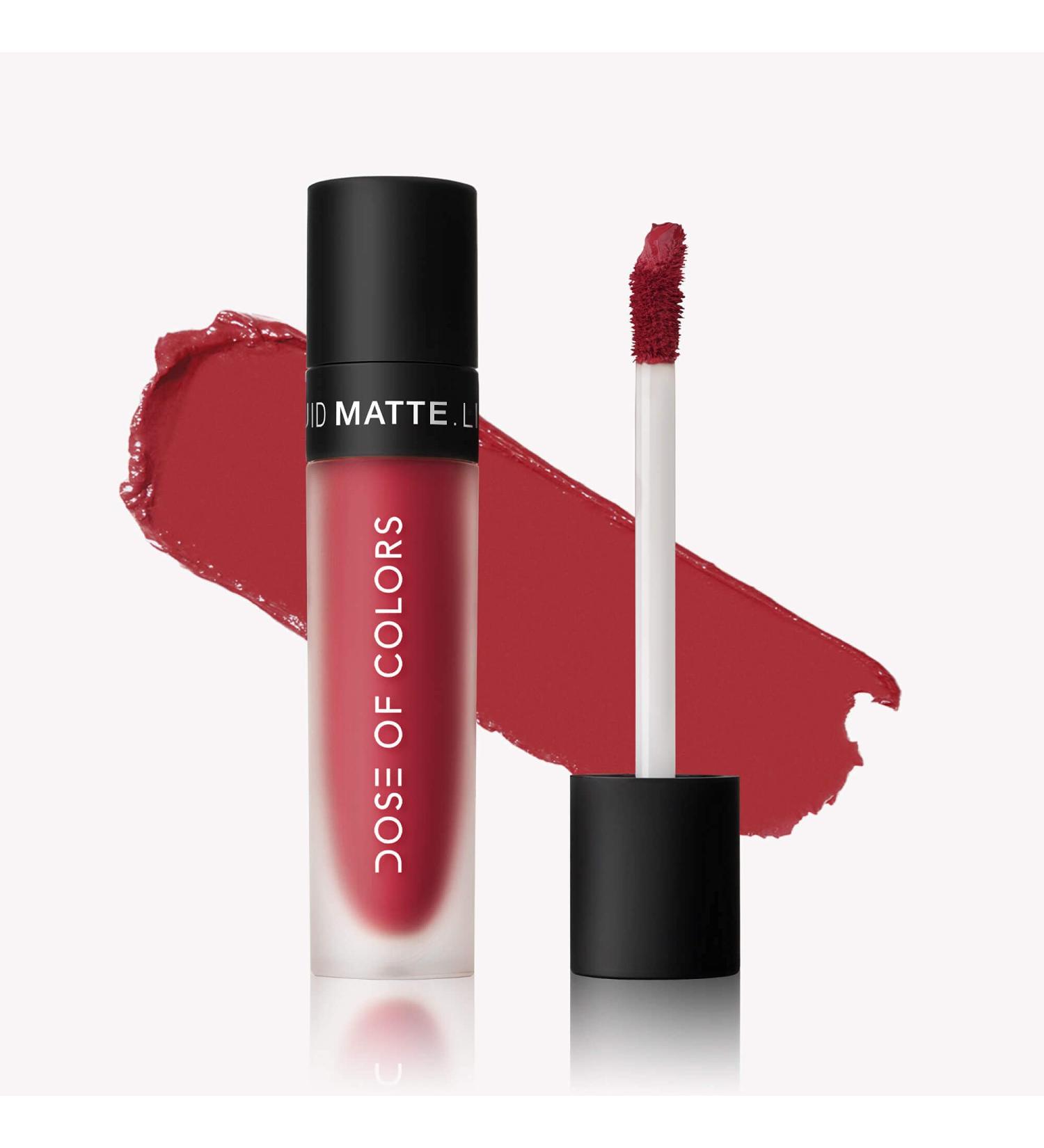Dose of Colors Liquid Matte Lipstick - Los Anjealous | Long-Lasting Lip Color - Buy Online on GoSupps.com