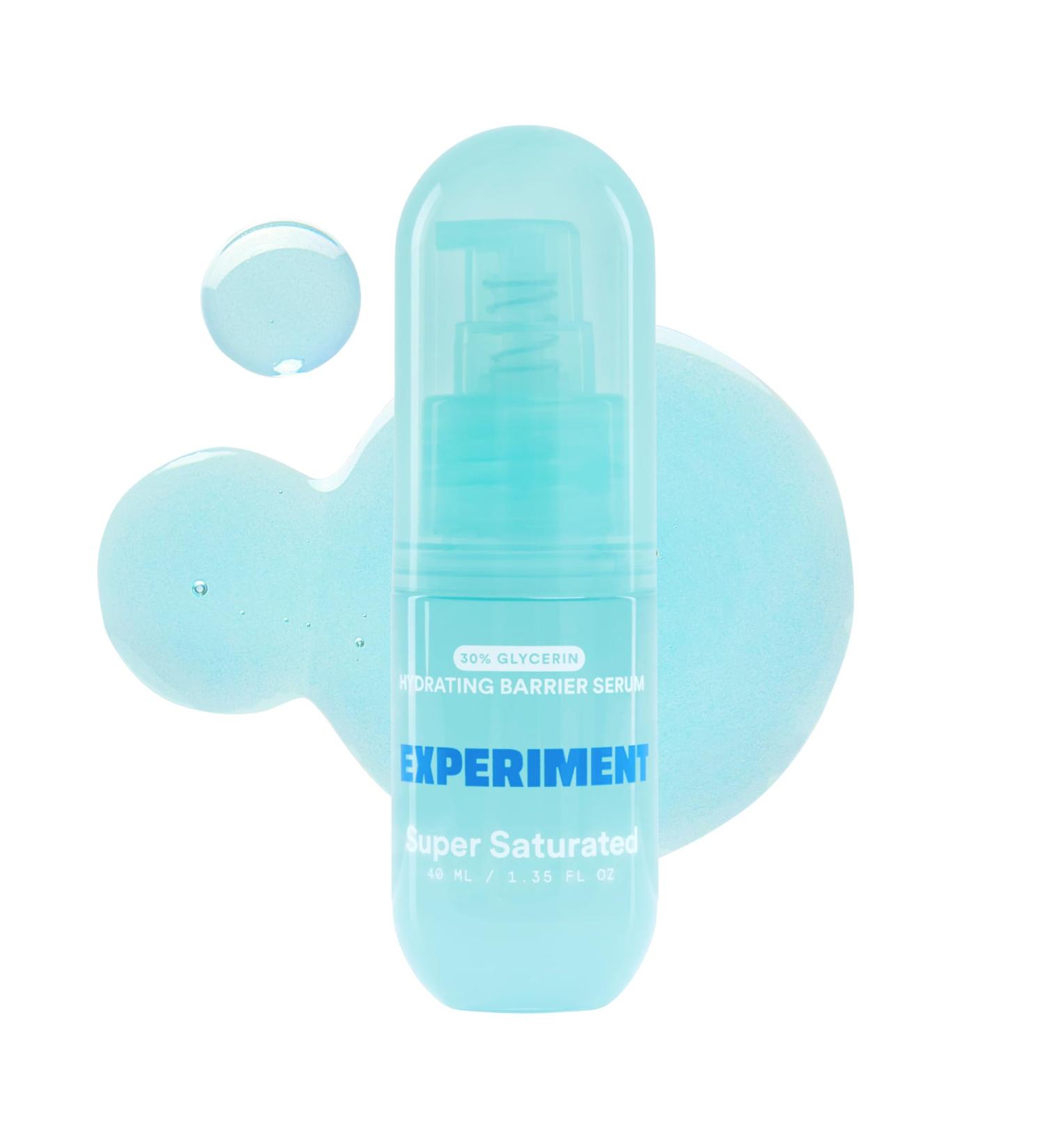 Experiment Super Saturated Ultra Hydrating Barrier Serum - 30% Glycerin Polyglutamic Acid + Prickly Pear for Intensive Moisture Plump + Dewy Skin 1.35 FL OZ - Hydrating Serum for All Skin Types - Buy Online on GoSupps.com