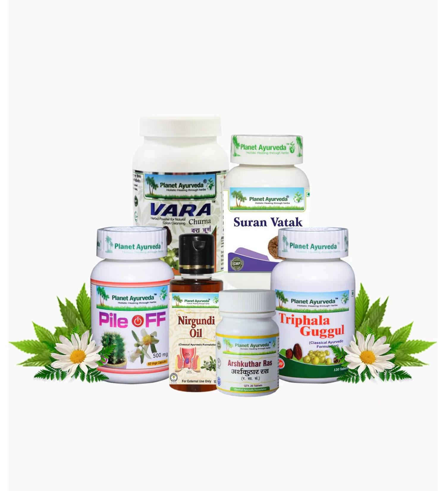 Planet Ayurveda Piles Care Pack