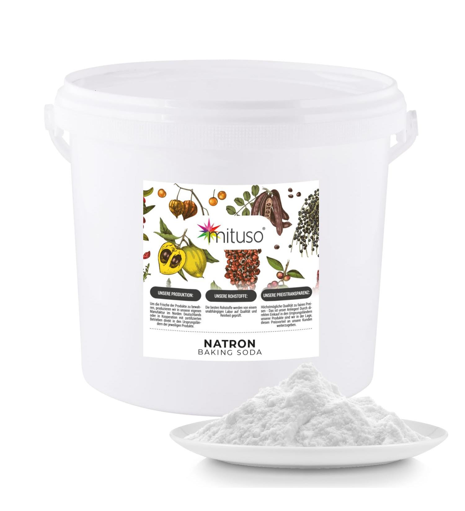 Buy Premium Quality Soda Powder 5kg | Ecological Sodium Carbonate E 500II | High-Purity Baking Powder | Mituso 5kg Pack - International Shipping Available - Buy Online on GoSupps.com