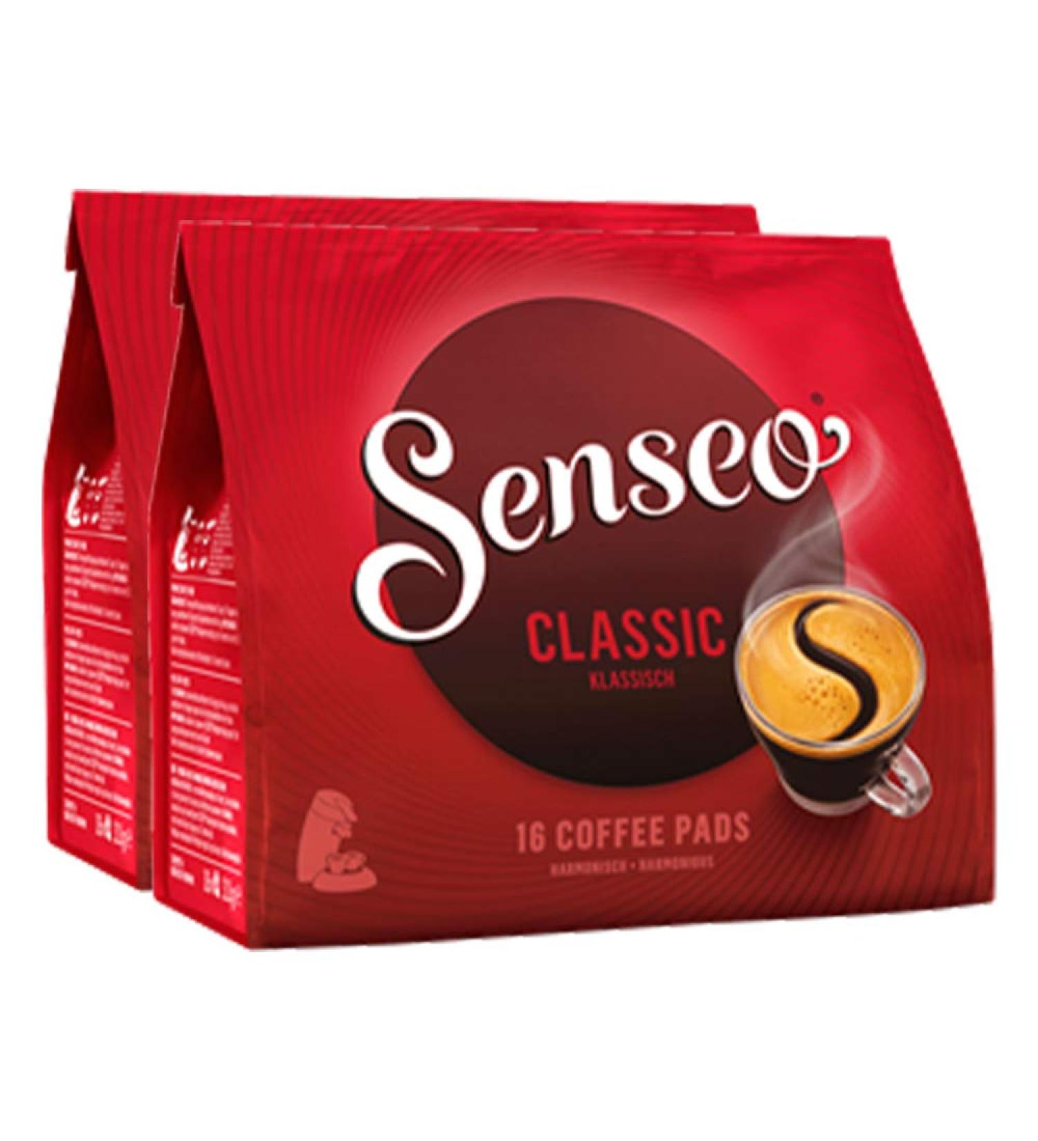Senseo Senseo Classic Coffee Pods 16 Servings 111g (Pack of 2)