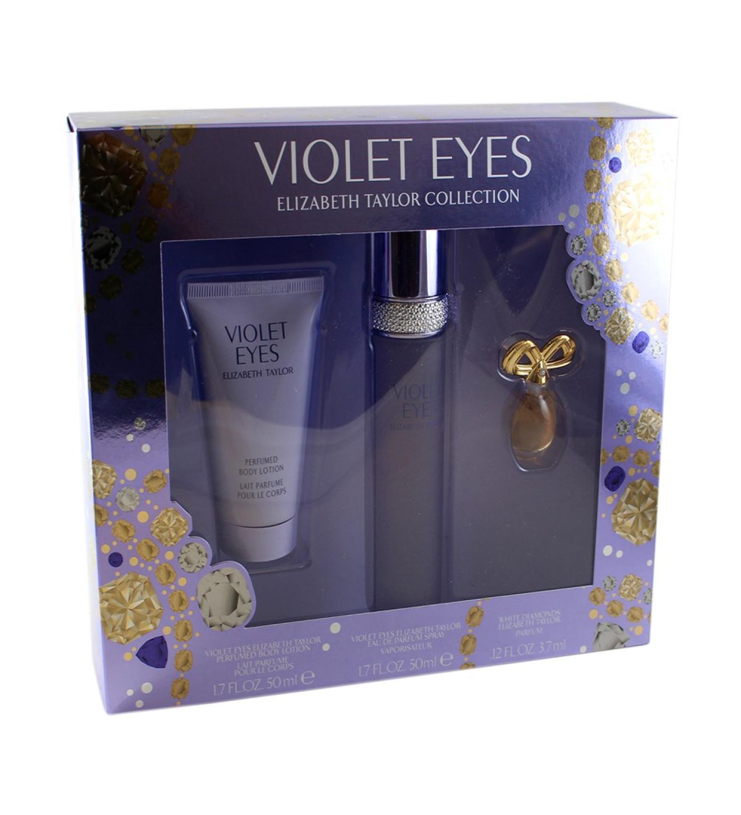 Elizabeth Taylor Violet Eyes 3 Piece Gift Set for Women