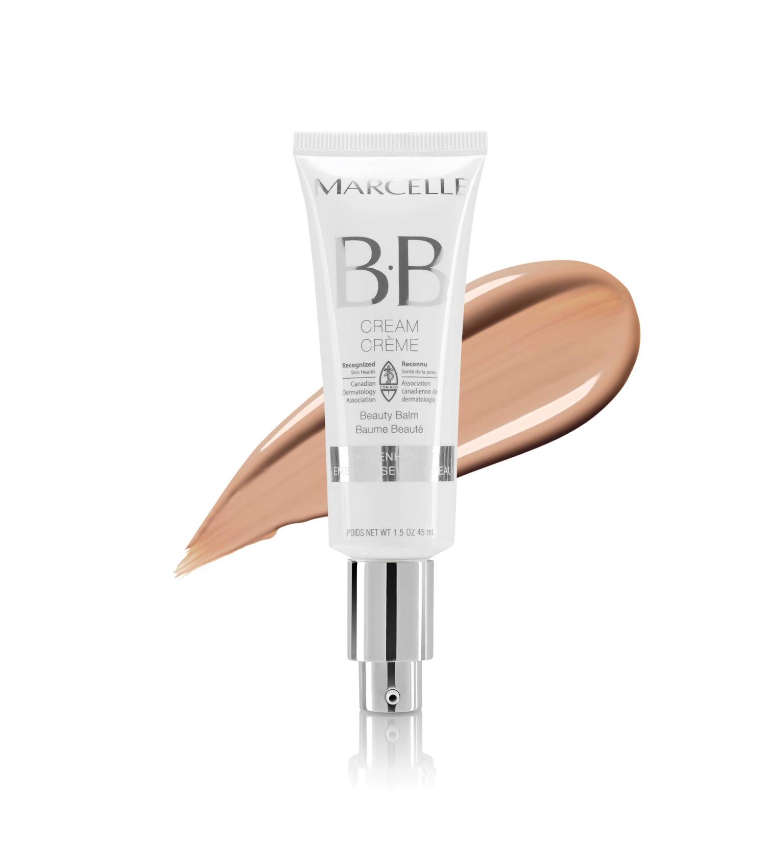 Marcelle BB Cream Beauty Balm Medium 1.6 Fl Oz - Hypoallergenic, Fragrance-Free Makeup for Sensitive Skin - Buy Online on GoSupps.com
