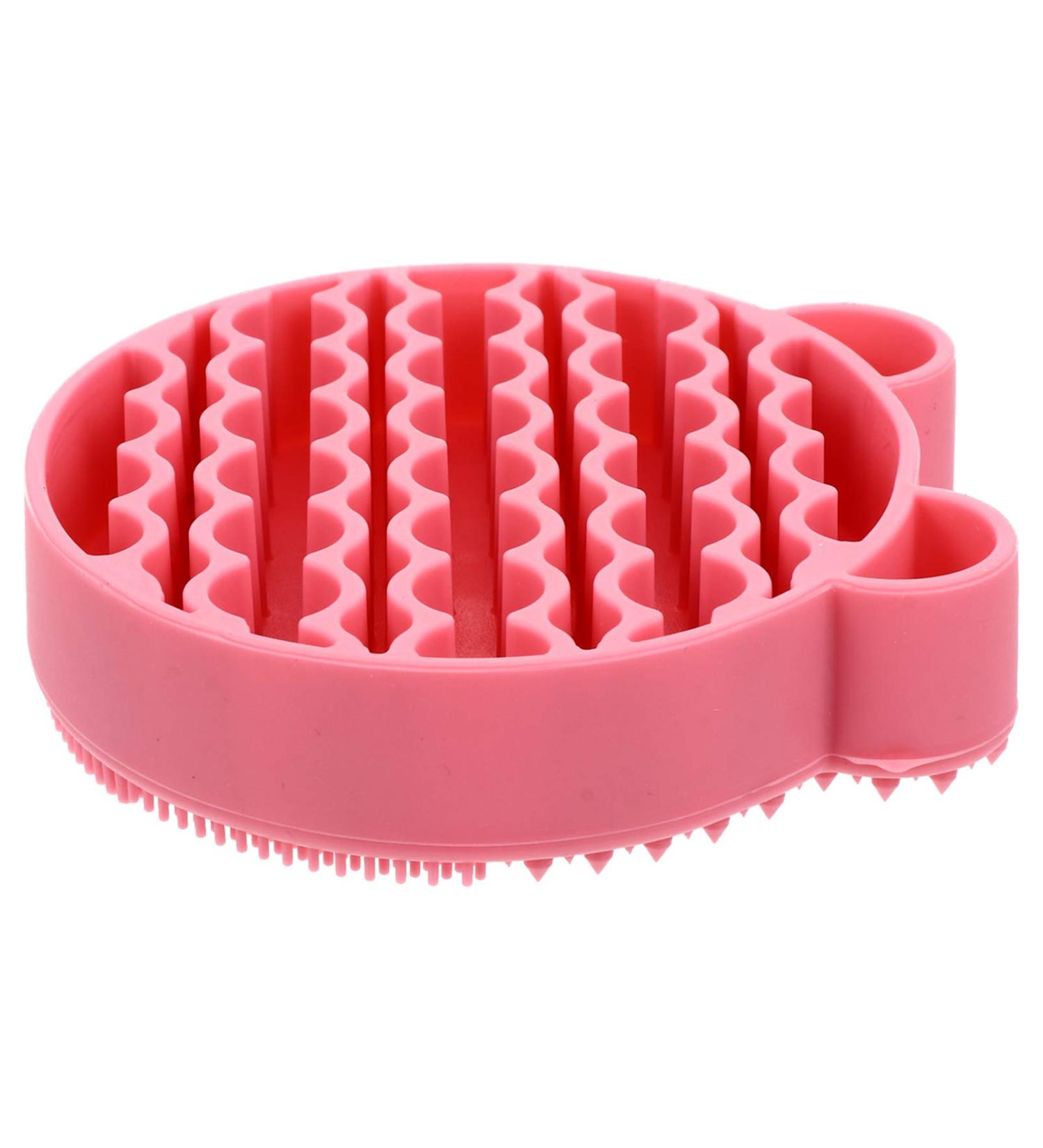 Minkissy 2 1 Makeup Brush Cleaning Pad Silicone Makeup Brush Makeup Brush Pad Brush Scrubber Mat Silicone Brush Cleaner Brush Cleaner Pad Cosmetic Brush Drying Rack Silica Gel Portable Red - Buy Online on GoSupps.com