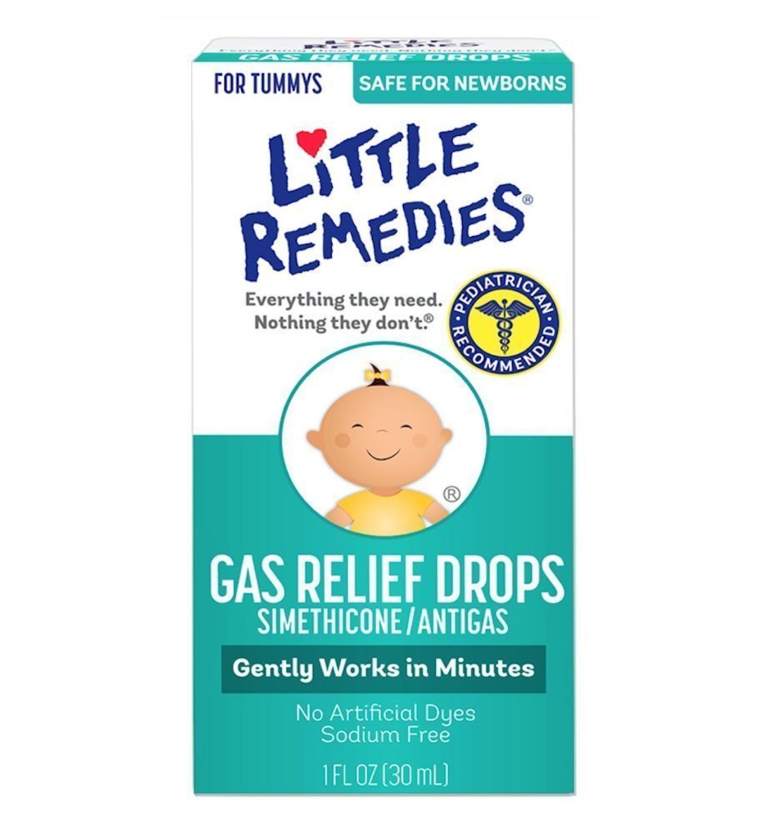 Little Remedies Tummy Relief Drops - Natural Strawberry Flavor for Newborns | 1 oz - 2 Pack - Fast International Shipping - Buy Online on GoSupps.com