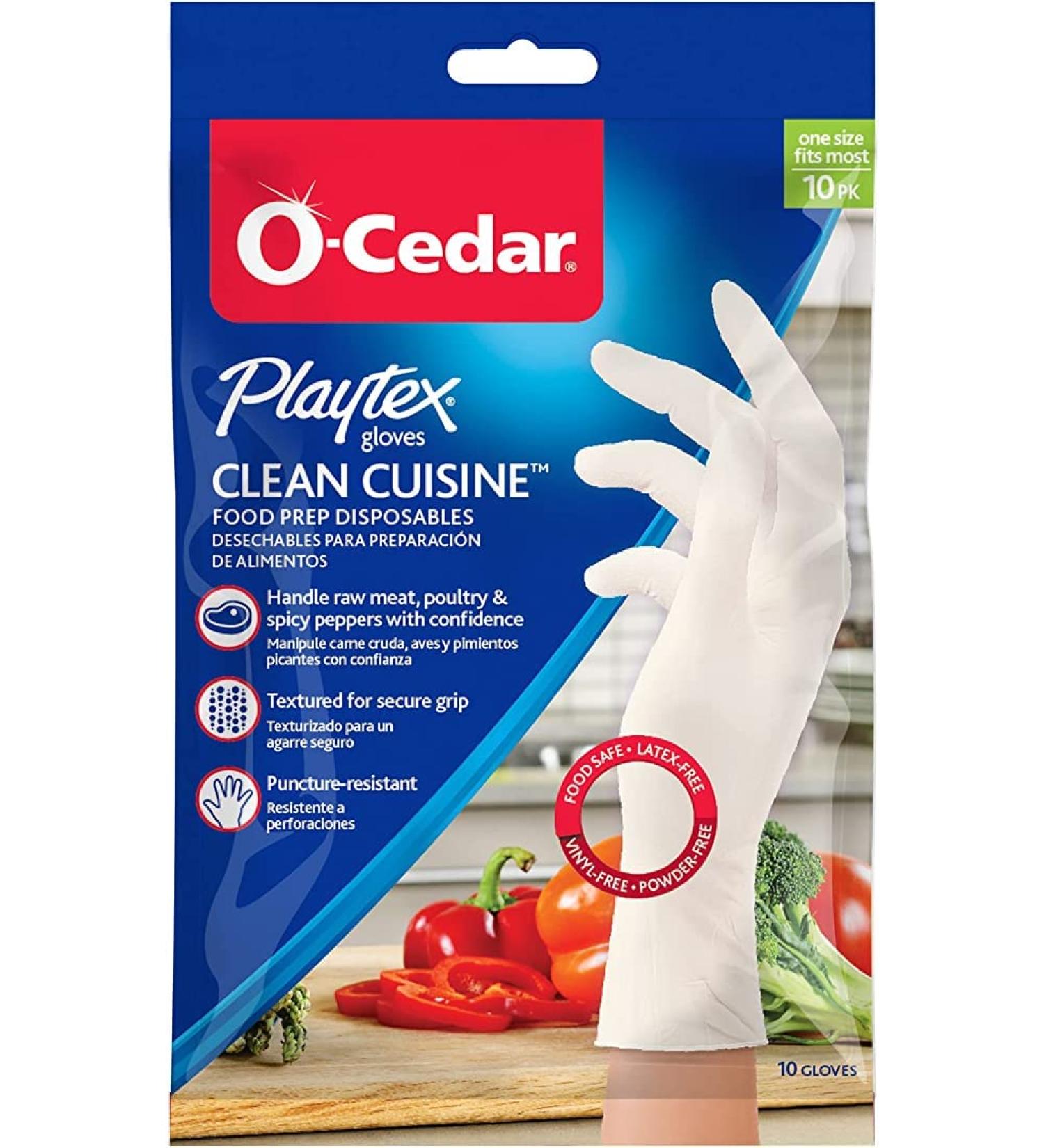 Playtex Multi-Purpose Disposable Latex Gloves 10 CT - Pack of 1 - Buy Online on GoSupps.com